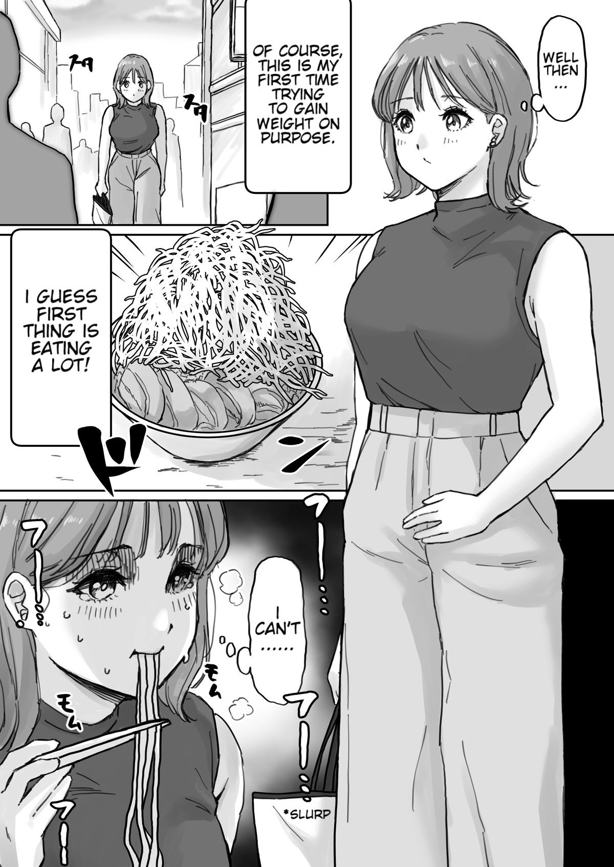 My boyfriendhad a fetish for excess fat - Page 3