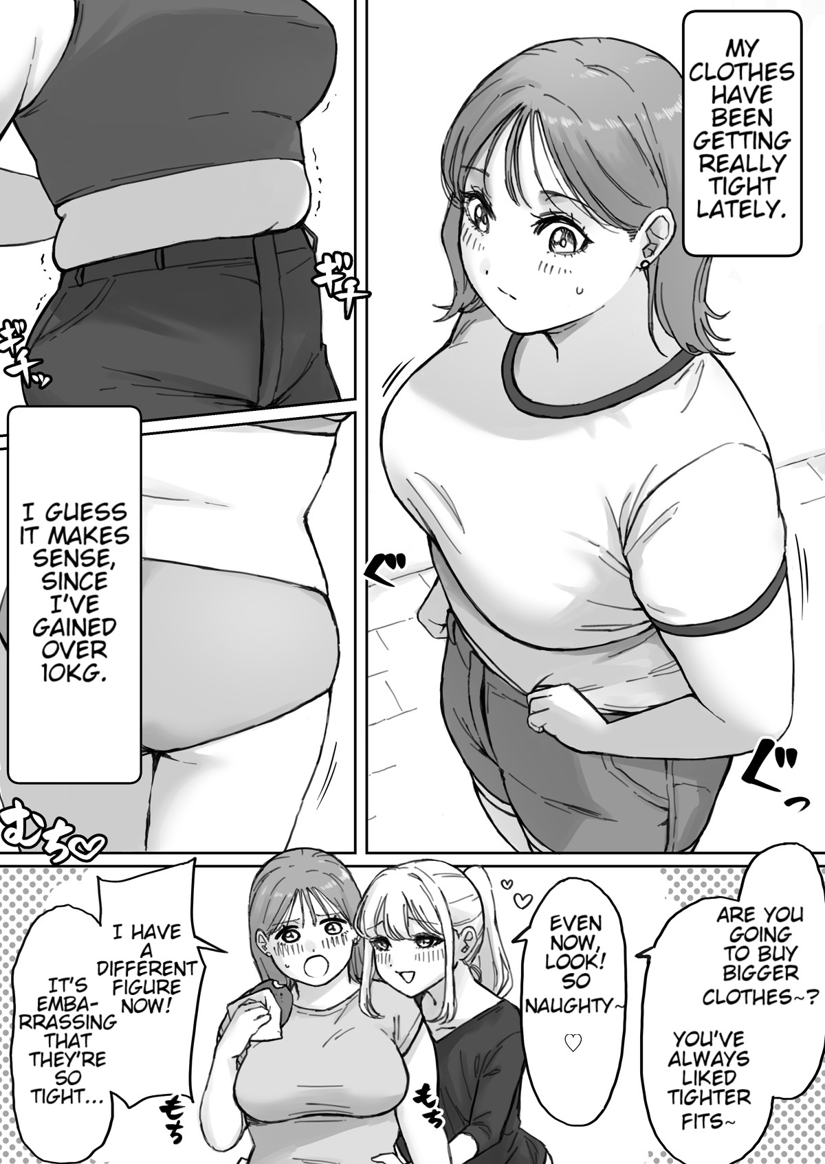 My boyfriendhad a fetish for excess fat - Page 7