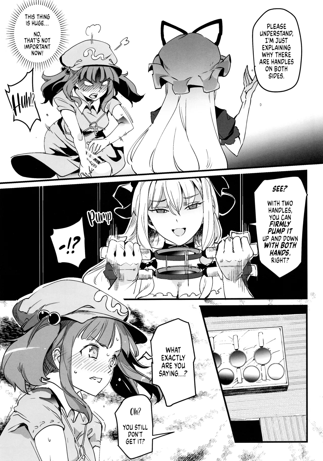 Handle Tsuki Sukima Hole Futanari Chinko de Jibun to H | Using a Portable Gap with Handles, a Futanari Fucks Herself - Page 6
