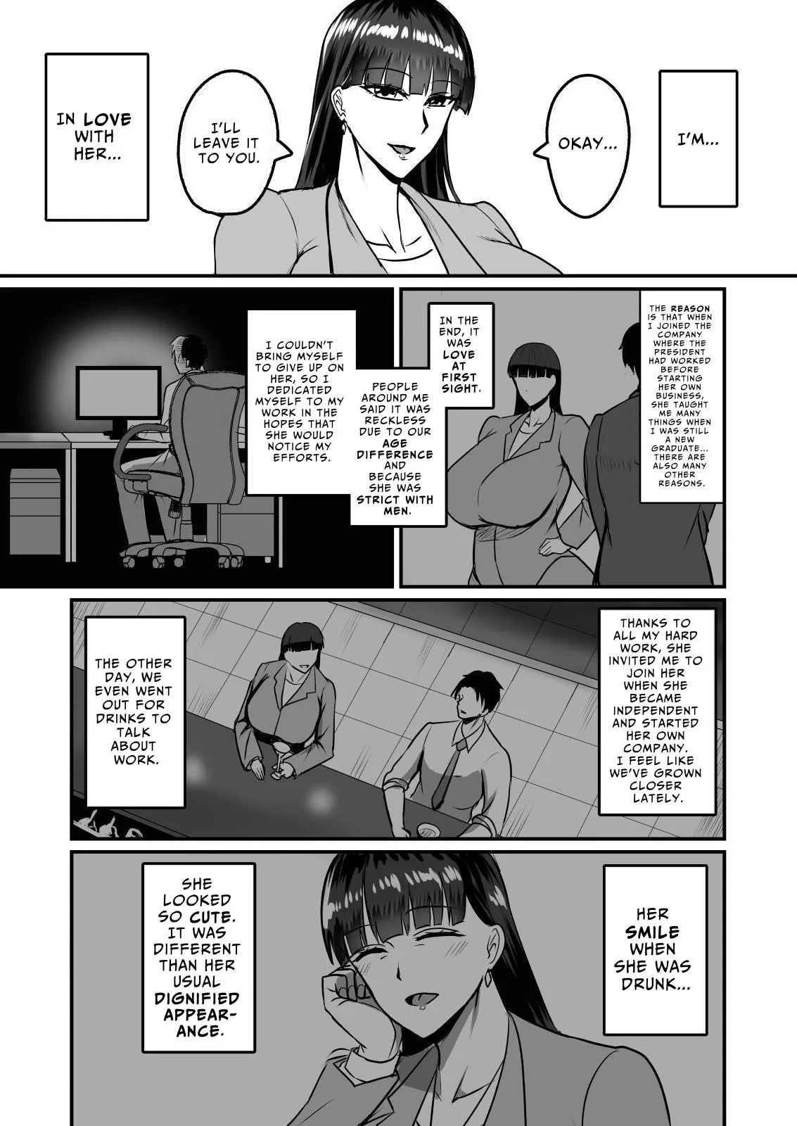 Jishou Otoko Irazu no Onna Joushi ga Ore o Okazu ni Shiteita Node | My Female Boss Who Claimed She Don't Need A Man Was Jilling Off To Me - Page 5