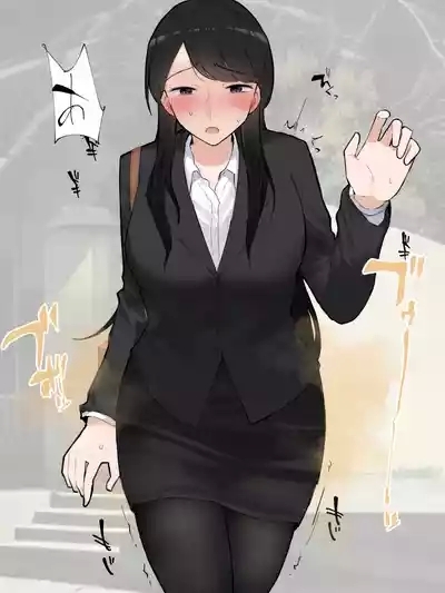 ［わらる］公衆トイレに寄ったら先に待っていた会社の先輩が限界そうだった ※大スカver 5