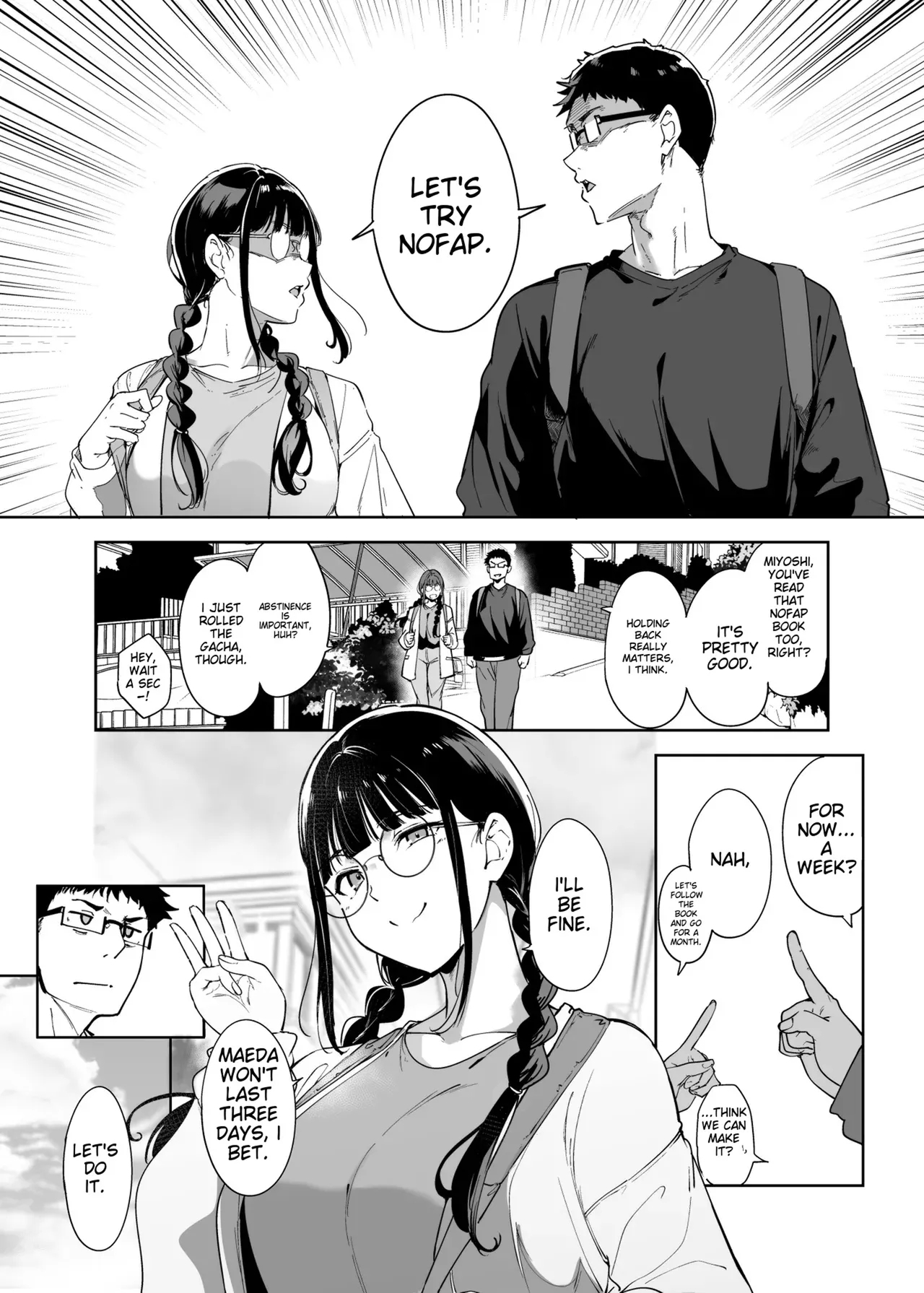 Otaku Tomodachi to no Sex wa Saikou ni Kimochi Ii 3 | Sex with Your Otaku Friend is Mindblowing 3 - Page 2