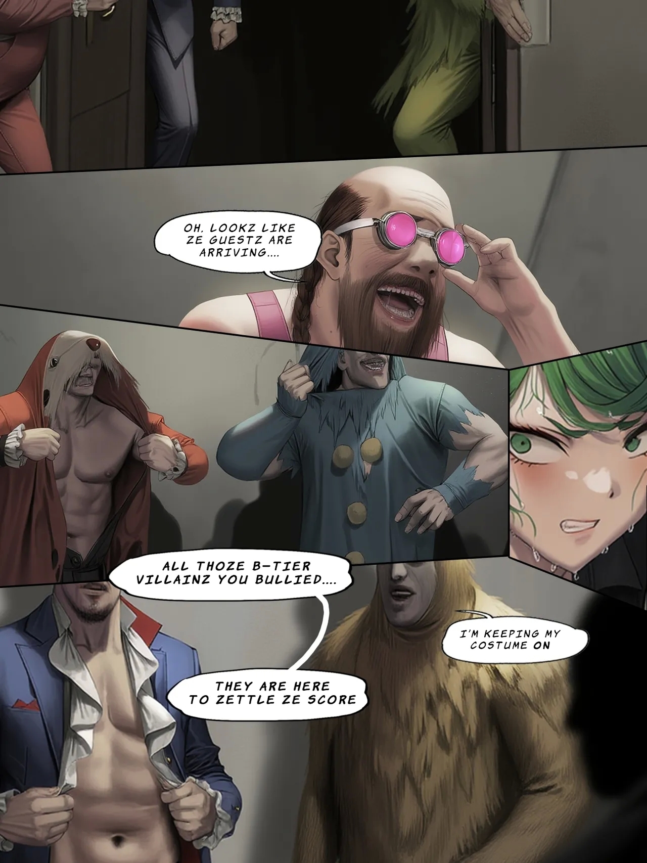 :Humanity's Last BroadcastPunch Man Doujin - Page 15