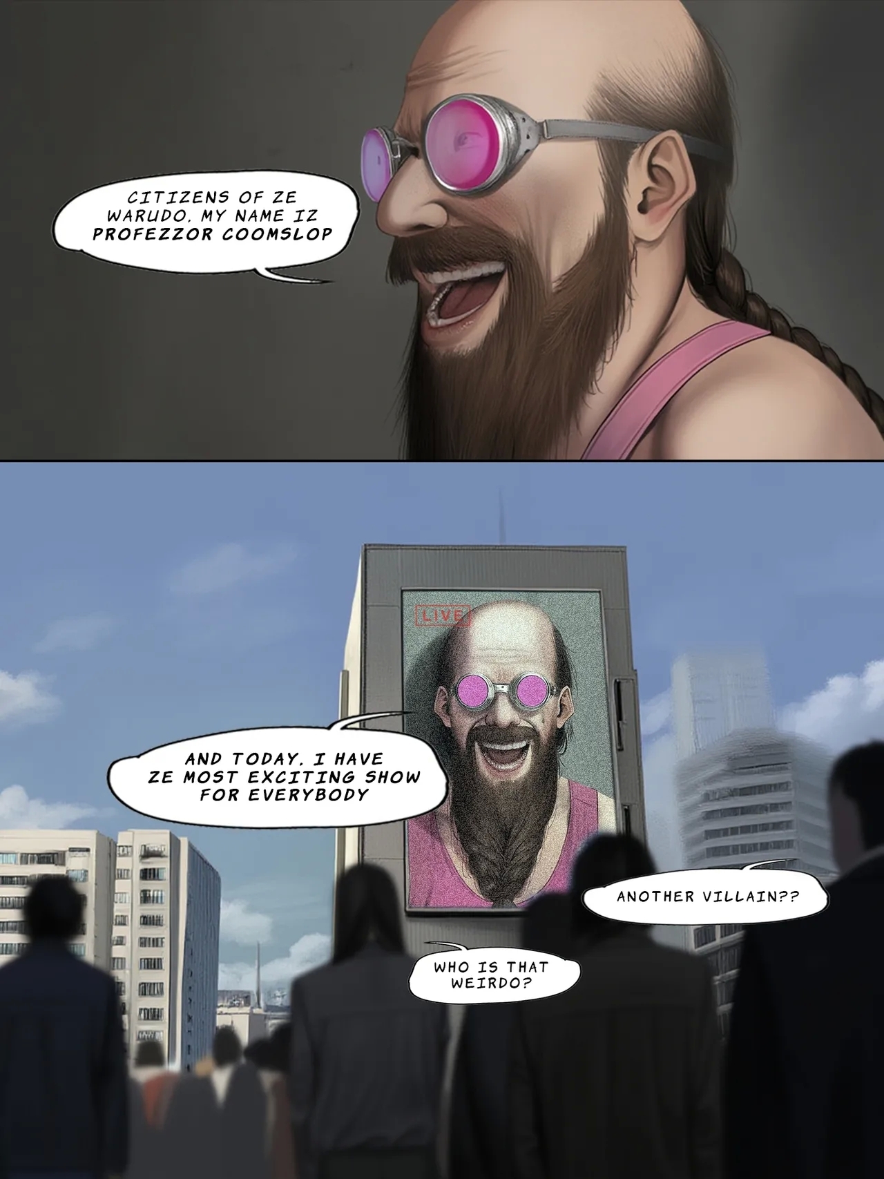 :Humanity's Last BroadcastPunch Man Doujin - Page 9