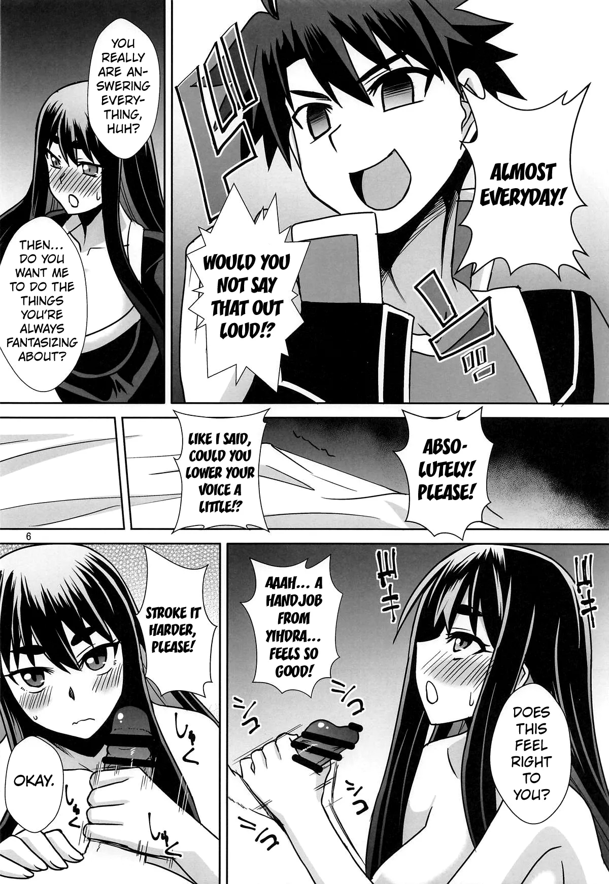 Yihdra ga Ippai Shiboritoru Hanashi | The Story About Yihdra Squeezing it Dry - Page 5