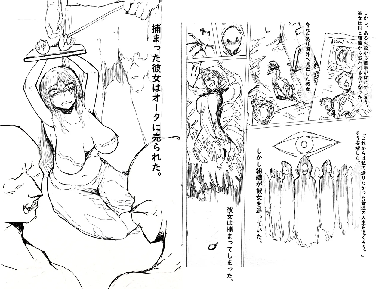 オークの赤ちゃんなんか孕みたくないわ！ - Page 3