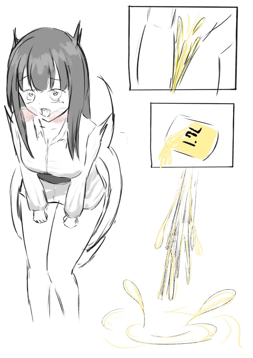 A girl who is going to hold her pee for 24 hours - Page 15