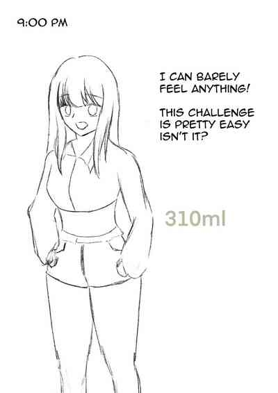 A girl who is going to hold her pee for 24 hours 4