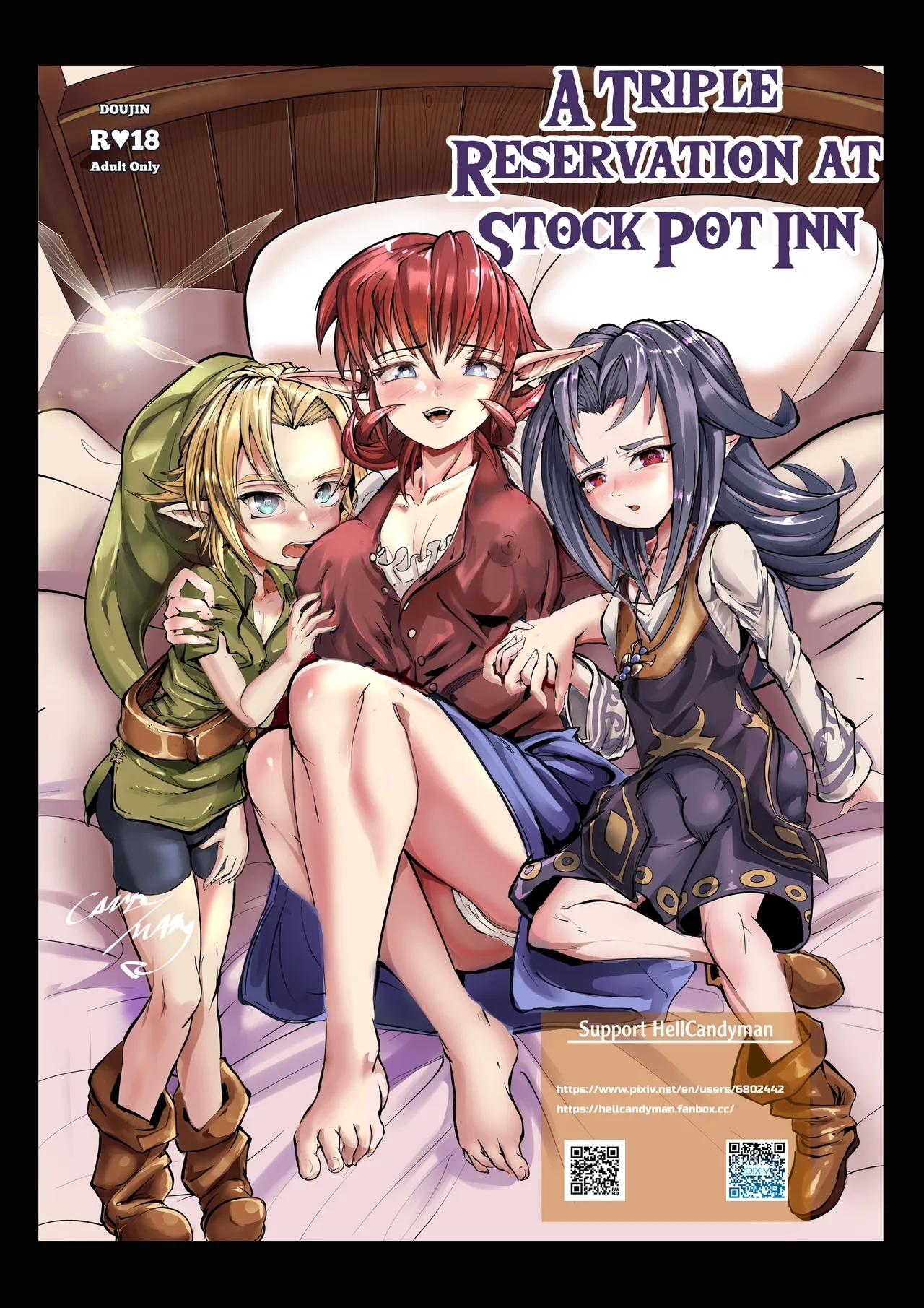 A Triple Reservation at Stock Pot Inn - Page 1