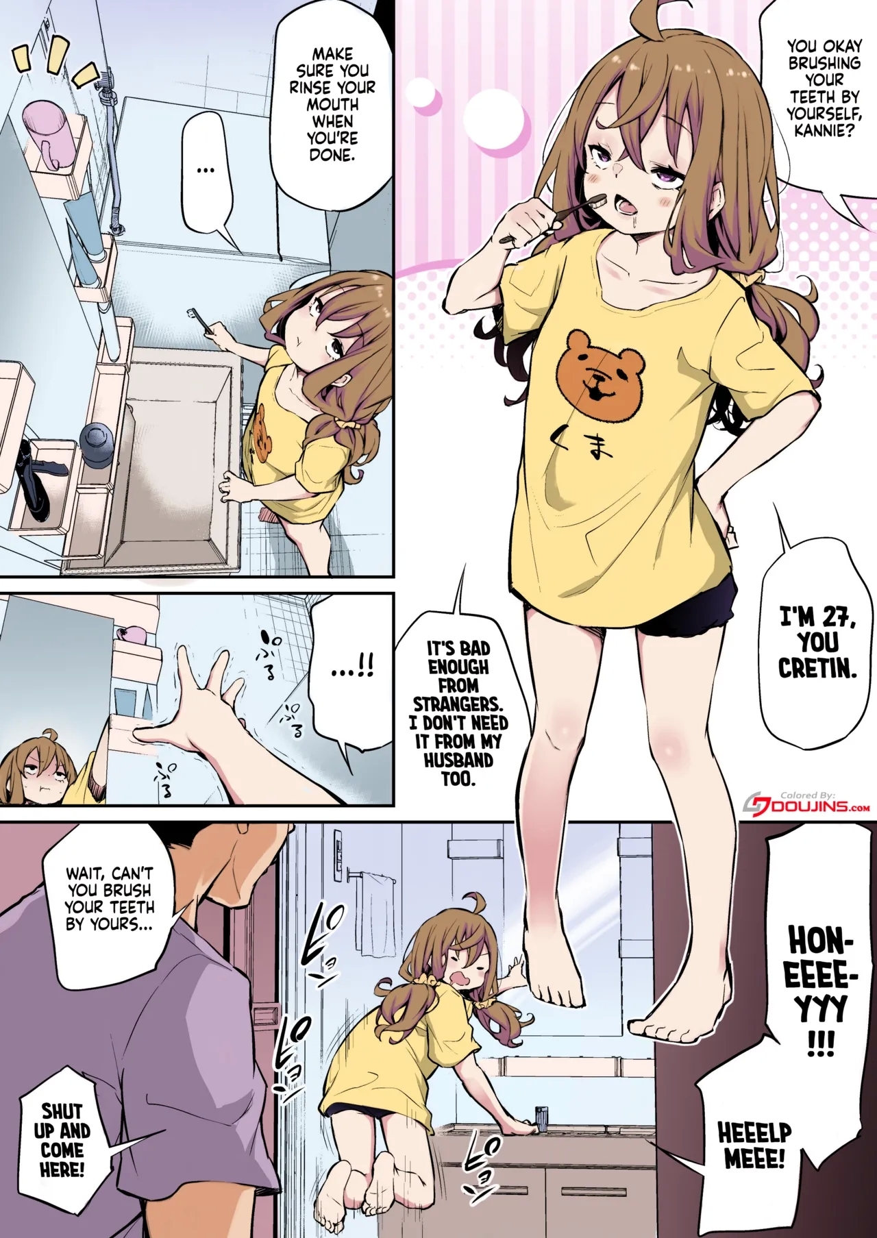 Shinchousa Max Fuufu / Extreme Height Gap Couple 1-2 - Page 11