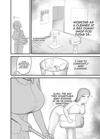 Futanari Gimesudaiten no Soujiin Beit | Part-Time Job As A Cleaner In A Breeding Mount Shop For Futanaris 4