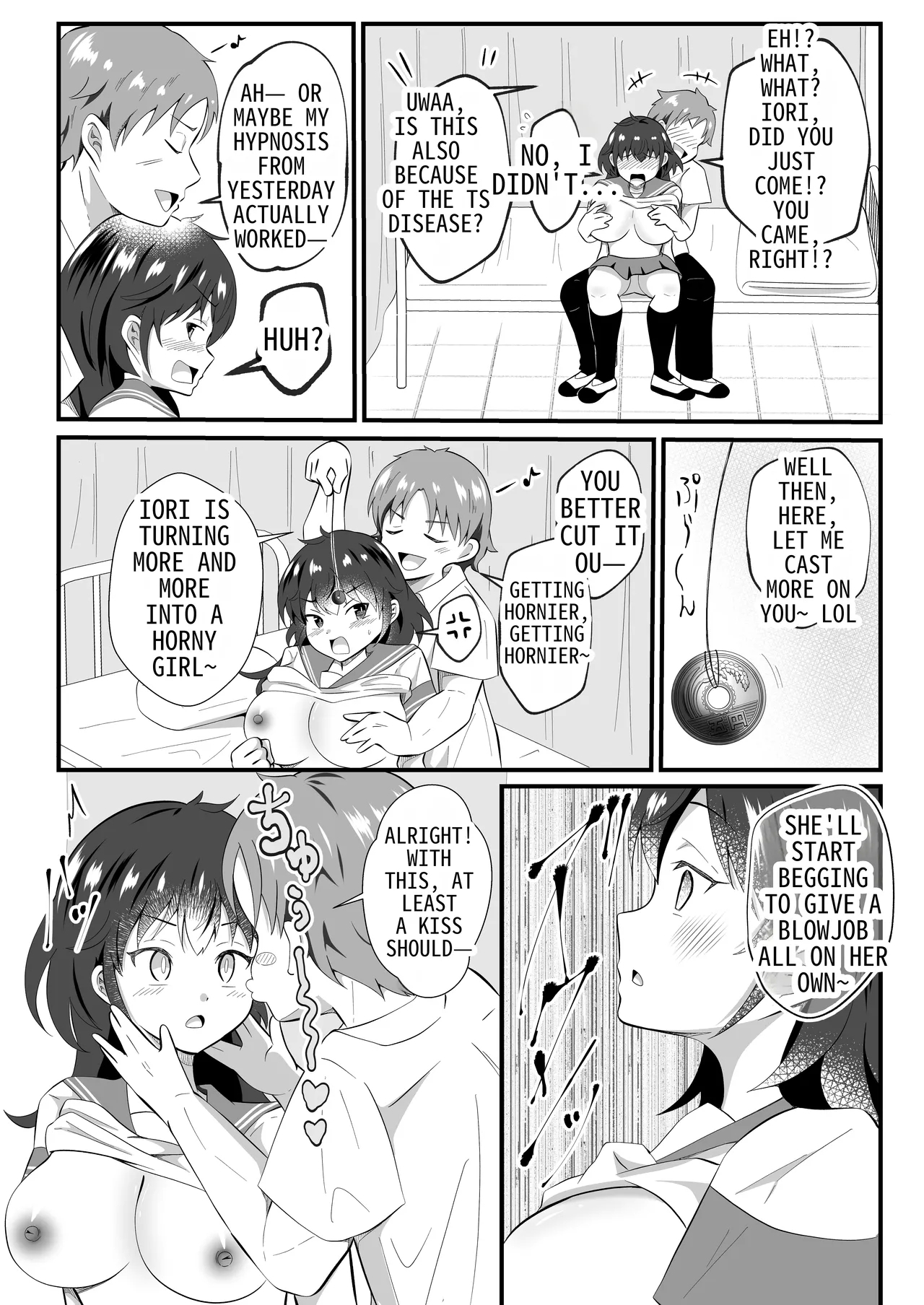 I Tried to Hypnotize my Friend Who was in a TS Situation - Page 15