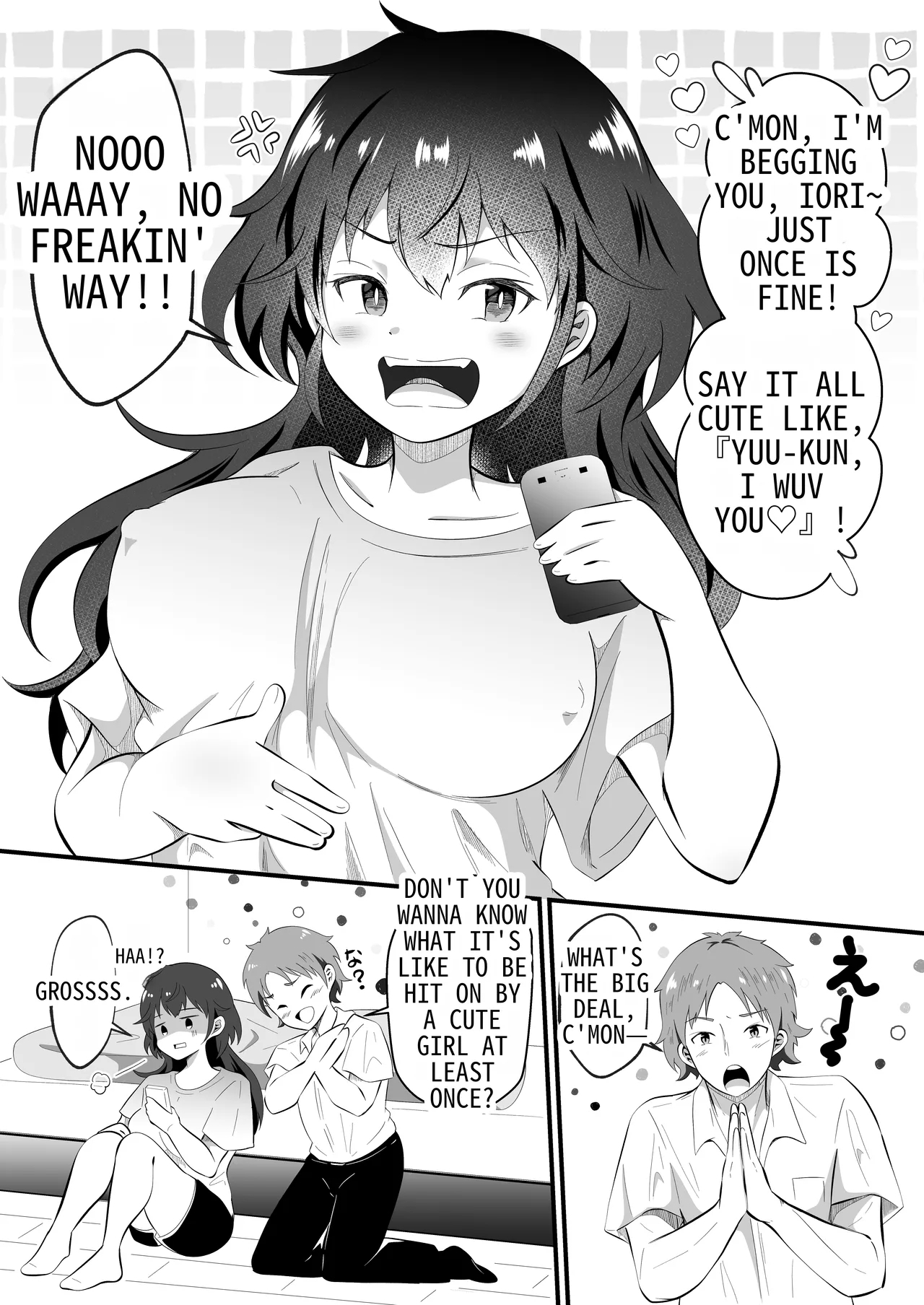 I Tried to Hypnotize my Friend Who was in a TS Situation - Page 3