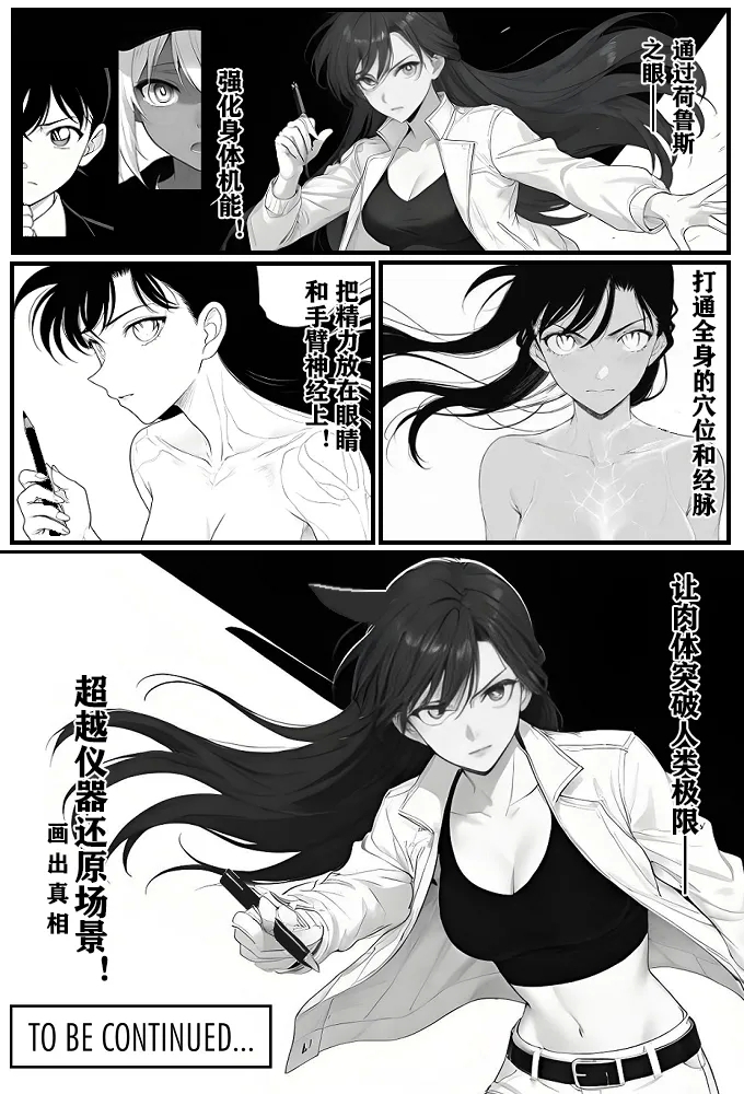月影岛的亡魂⑤穴位（detective conan） - Page 28