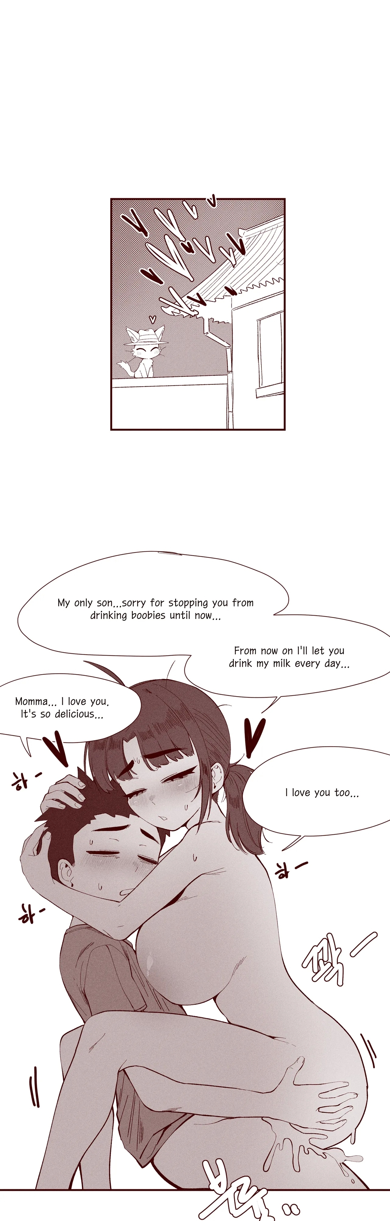 The Story of my innocent sister breastfeeding me - Page 35