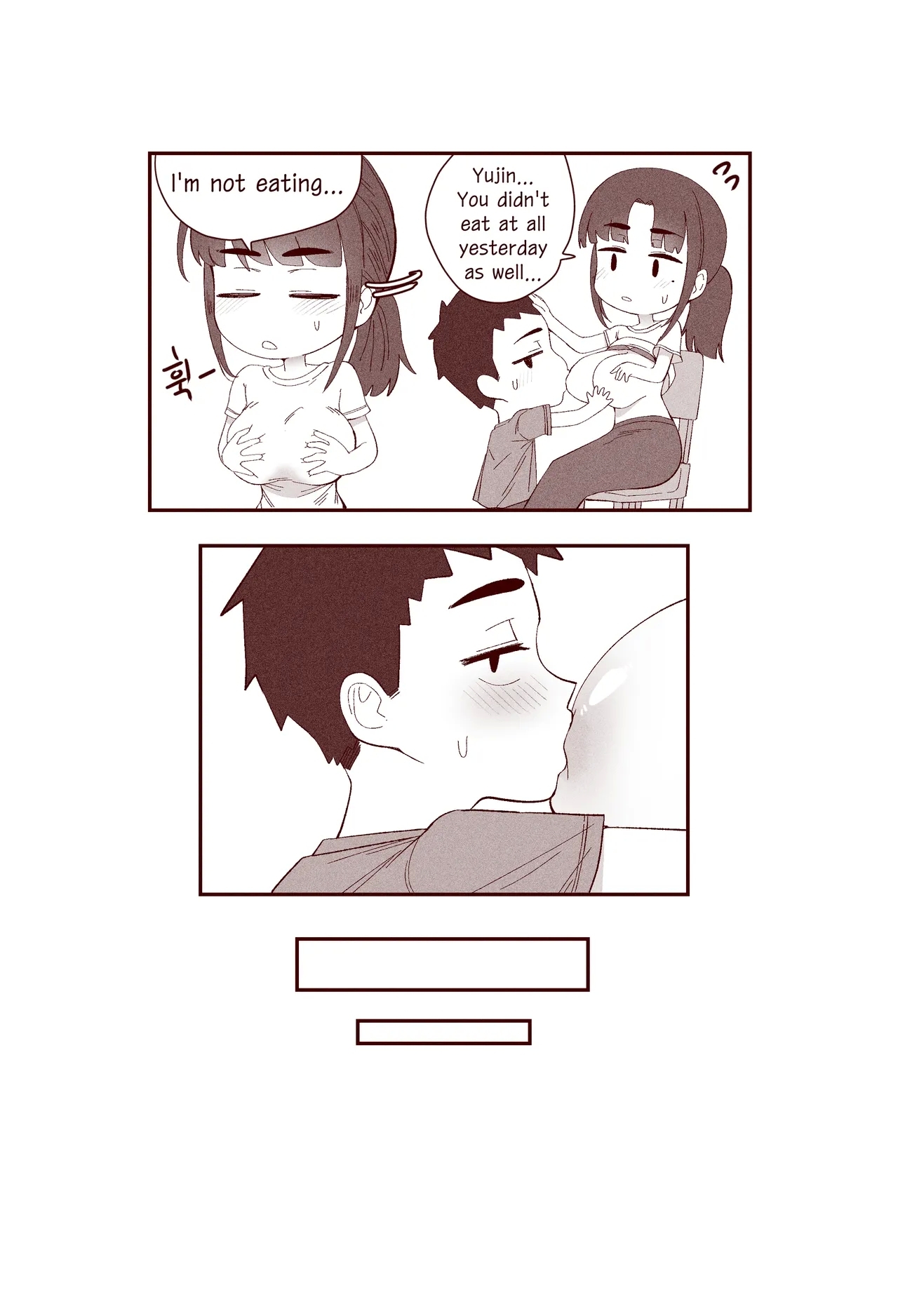 The Story of my innocent sister breastfeeding me - Page 42