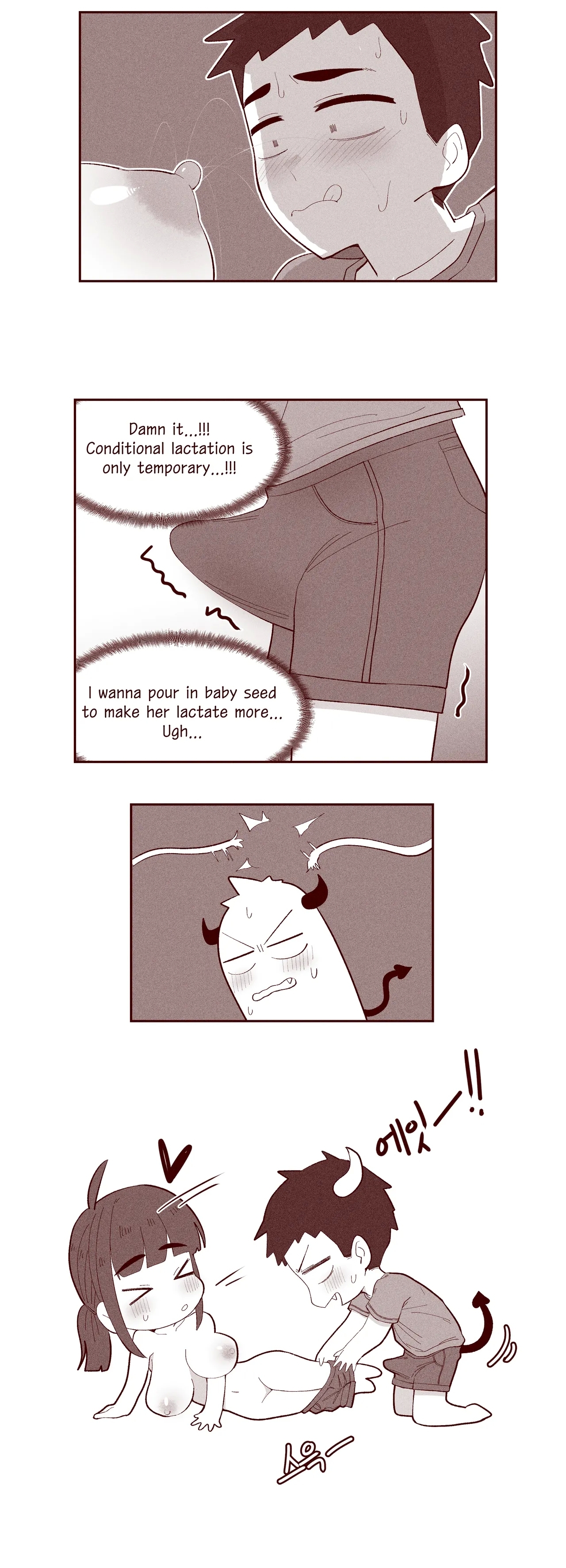 The Story of my innocent sister breastfeeding me - Page 48