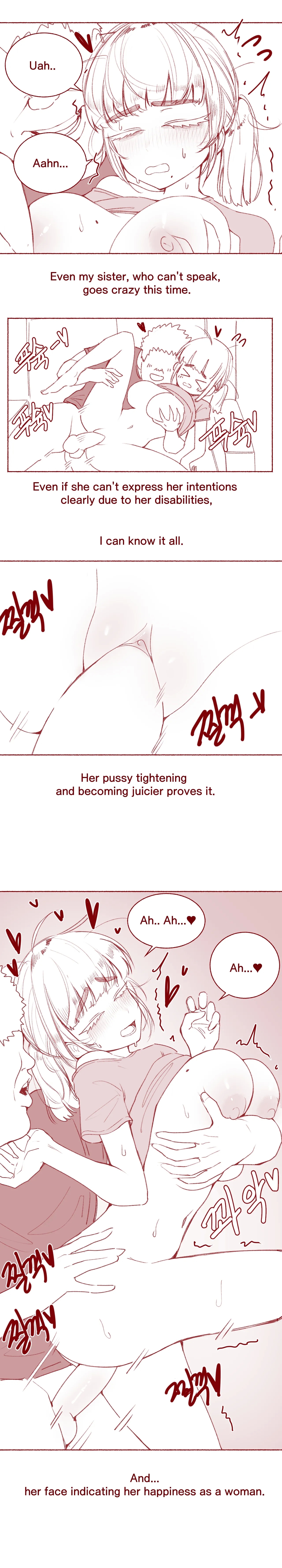 disabled younger sister's breasts - Page 10