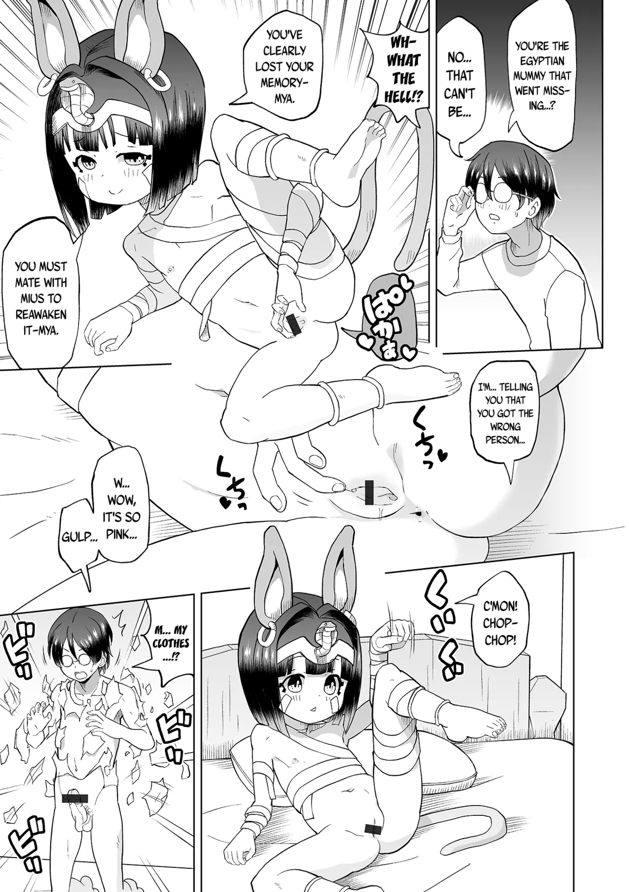 Kodai Musume wa Kimochi ii | Sex With An Ancient Little-Girl Rocks - Page 9