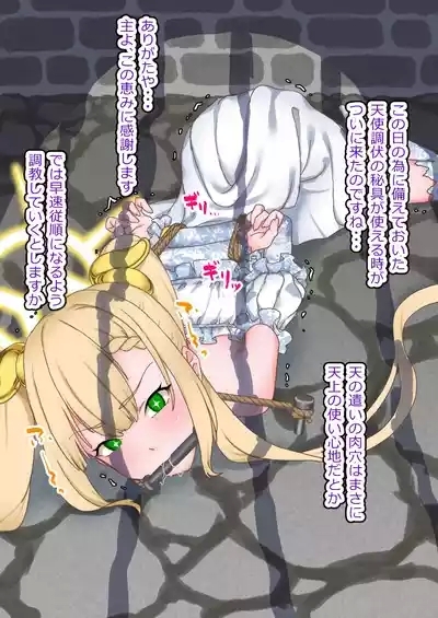 Toraerareta Fukuin Tenshi wa Yakuzuke Niku Onaho Ana ni Shitsukerareru 5