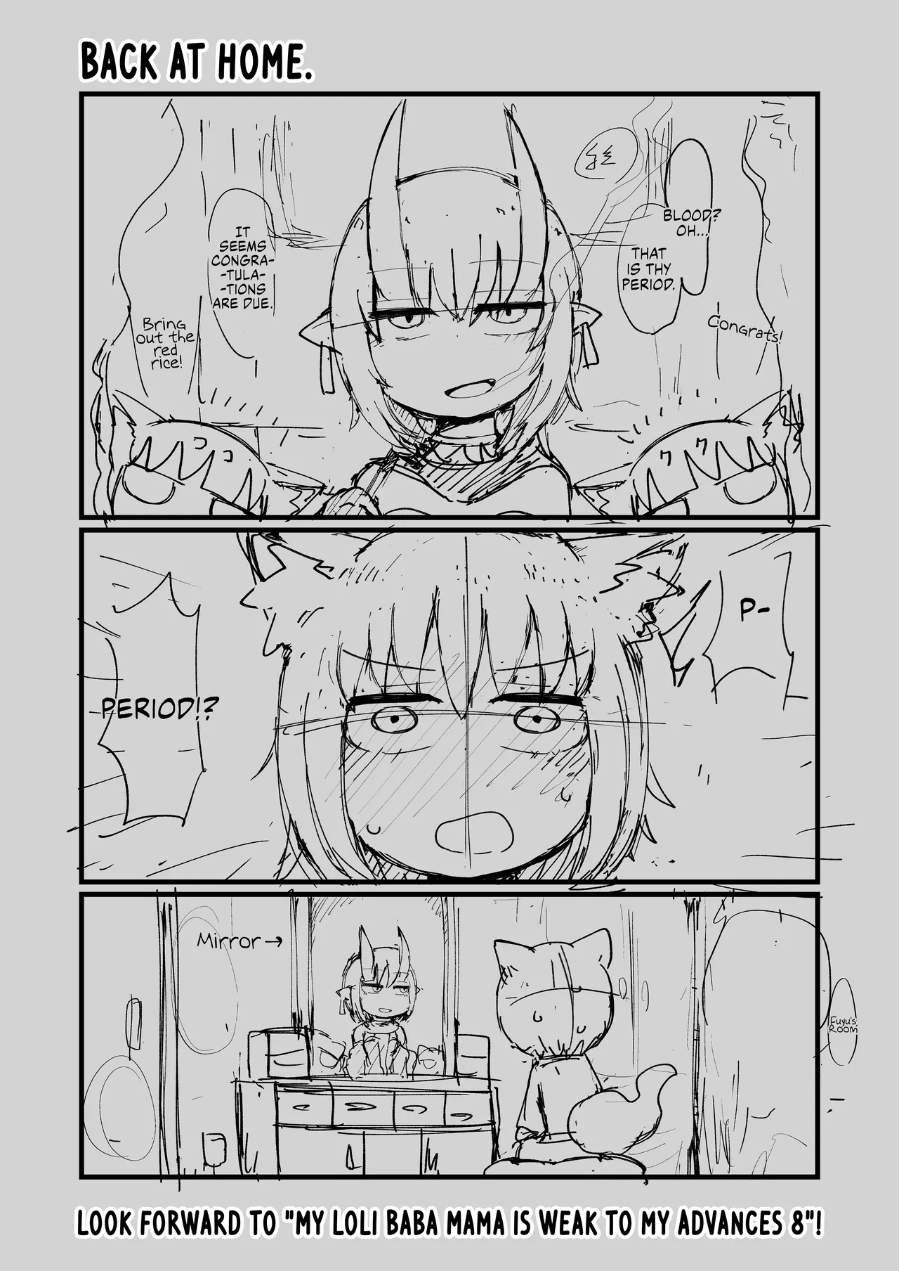 Loli Baba Okaa-san wa Oshi ni Yowai 7 | My Loli Baba Mama is Weak to my Advances 7 - Page 56