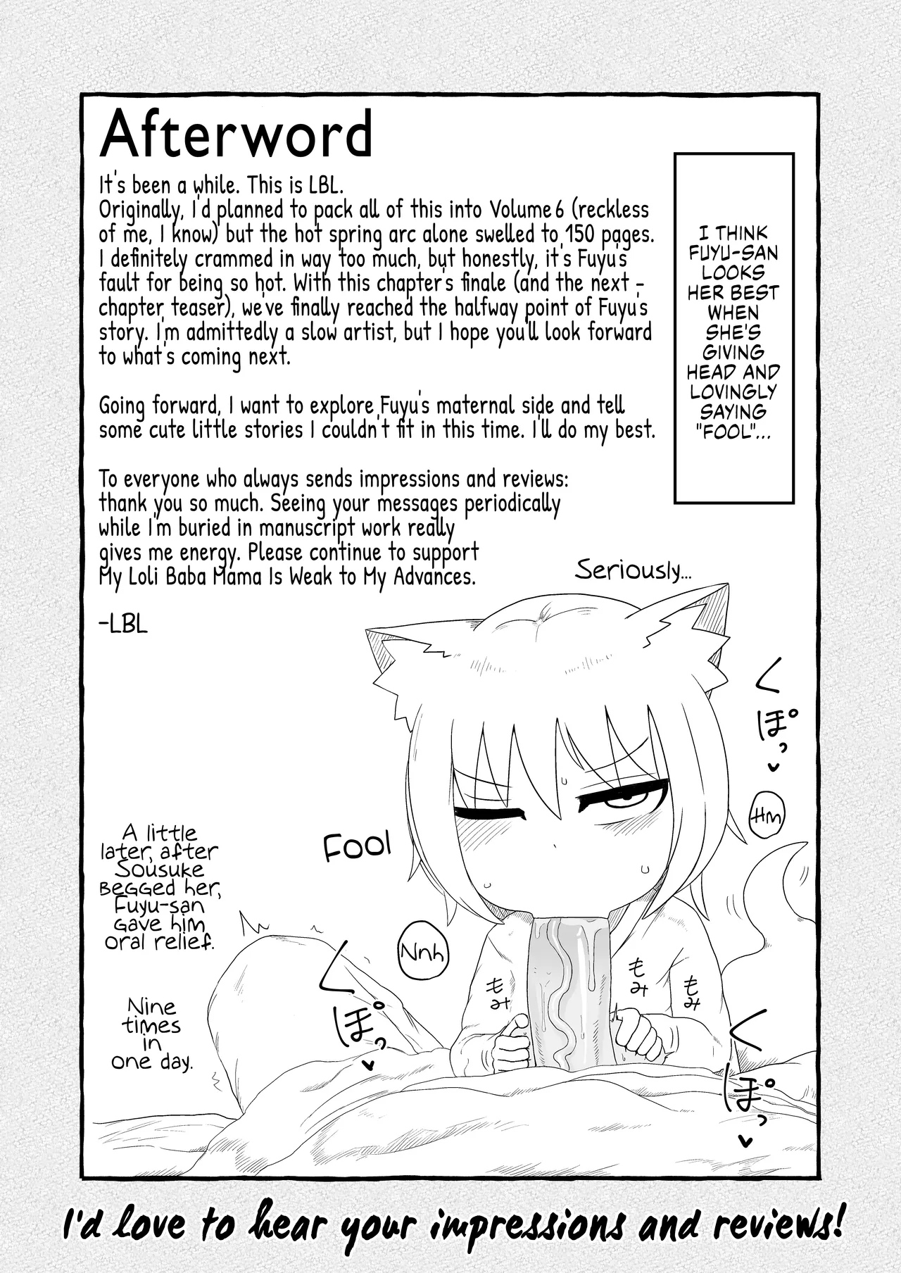 Loli Baba Okaa-san wa Oshi ni Yowai 7 | My Loli Baba Mama is Weak to my Advances 7 - Page 57