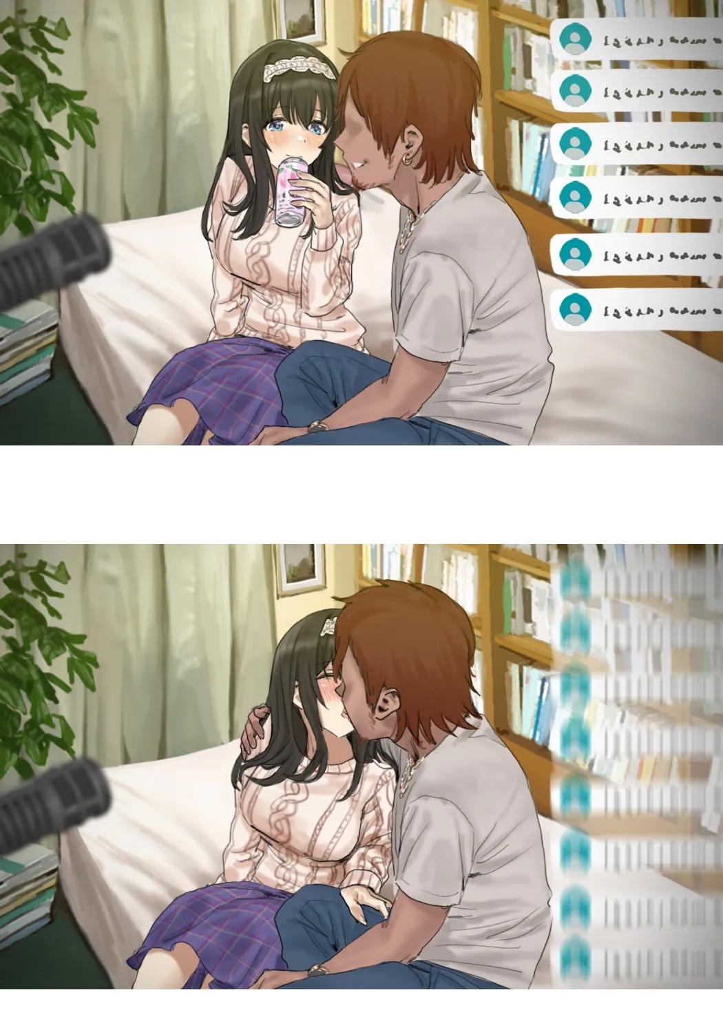 Idol-tachi no Kuroi Ero Ehon - Page 50