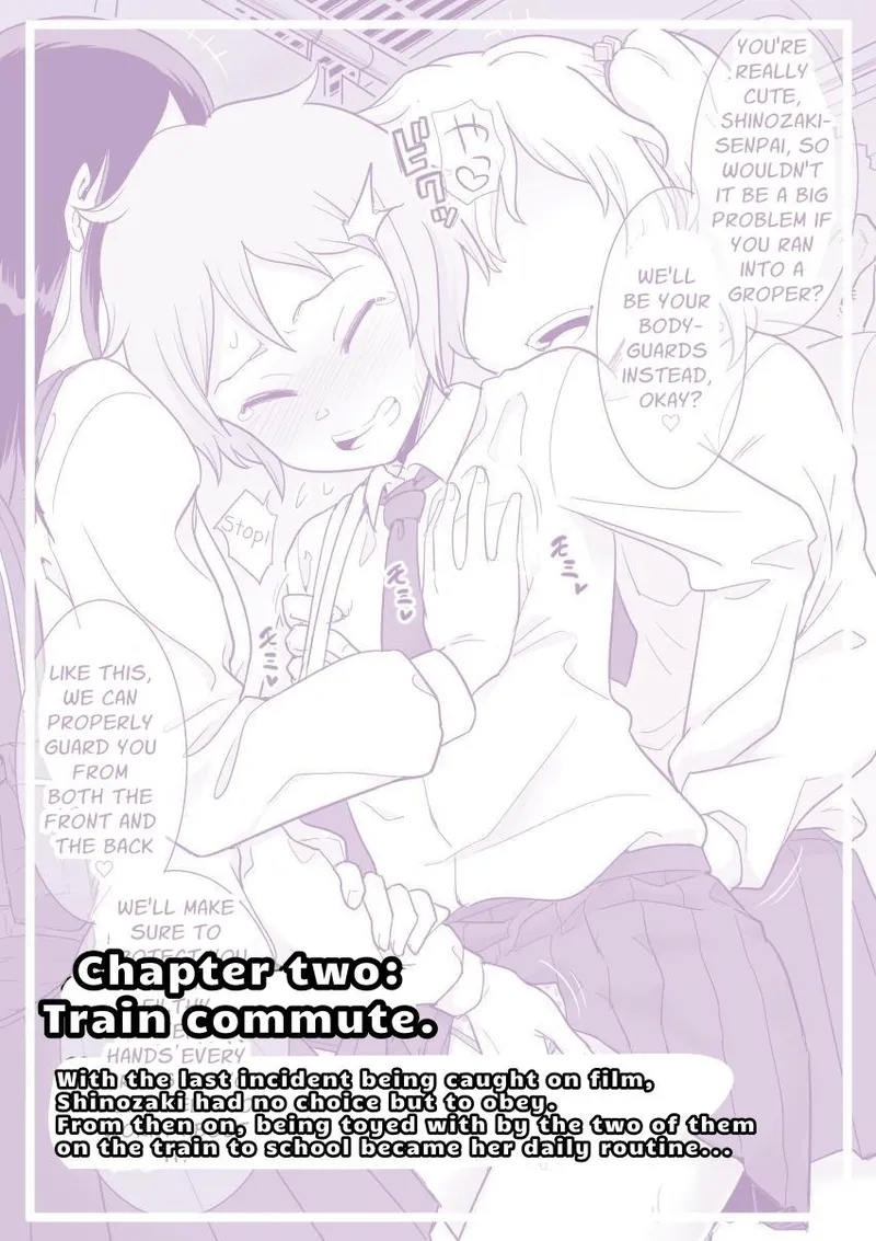 Les Kouhai to Shinozaki | Shinozaki and the Predatory Lesbians - Page 7