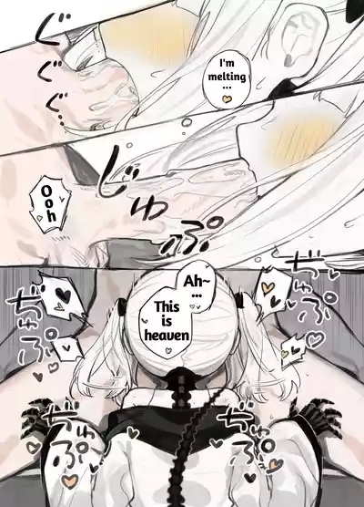 Sharp Teeth and Long Tongue Ein-chan's Mouth 7