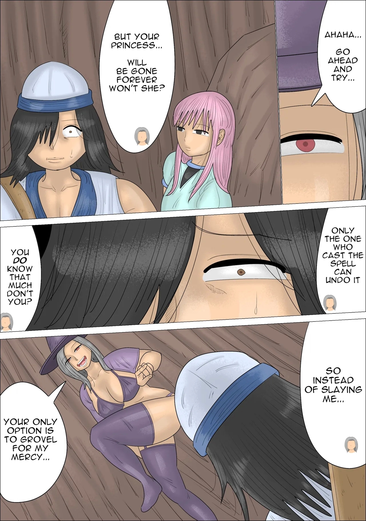Reverse NTR! The Hero is Gender-Bent by Magic in Front of his Princess... - Page 8