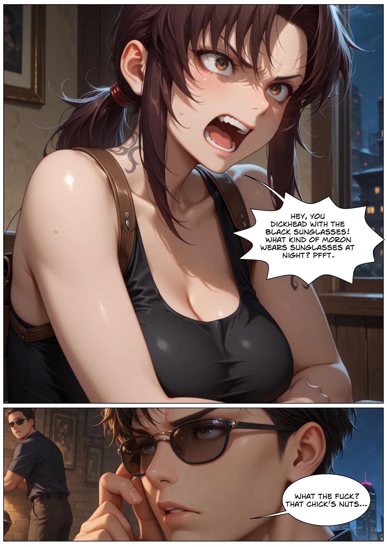 Revy Needs a Dick - Page 4