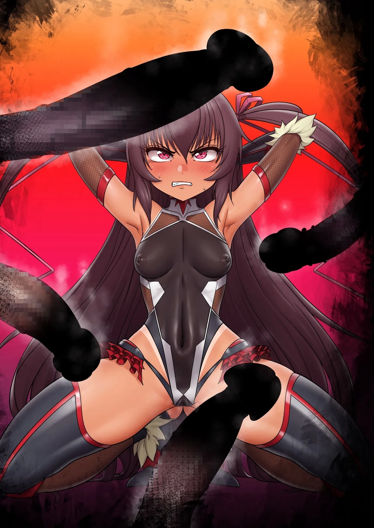 Mizuki Yukikaze Haiboku Taimanin  Hunter ni Torawareta  Karen na Shoujo no Matsuro - Page 2