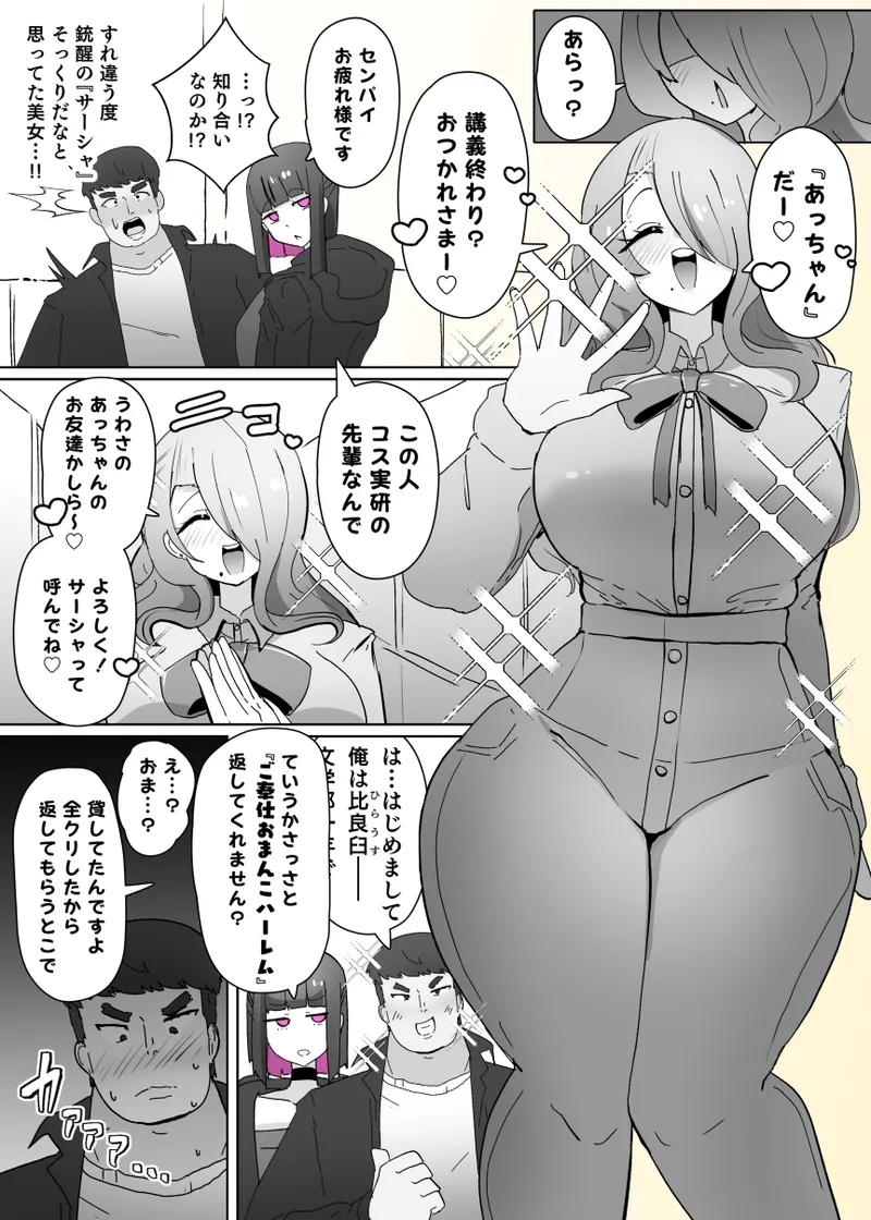 コスサーのTS改変アプリ② - Page 3