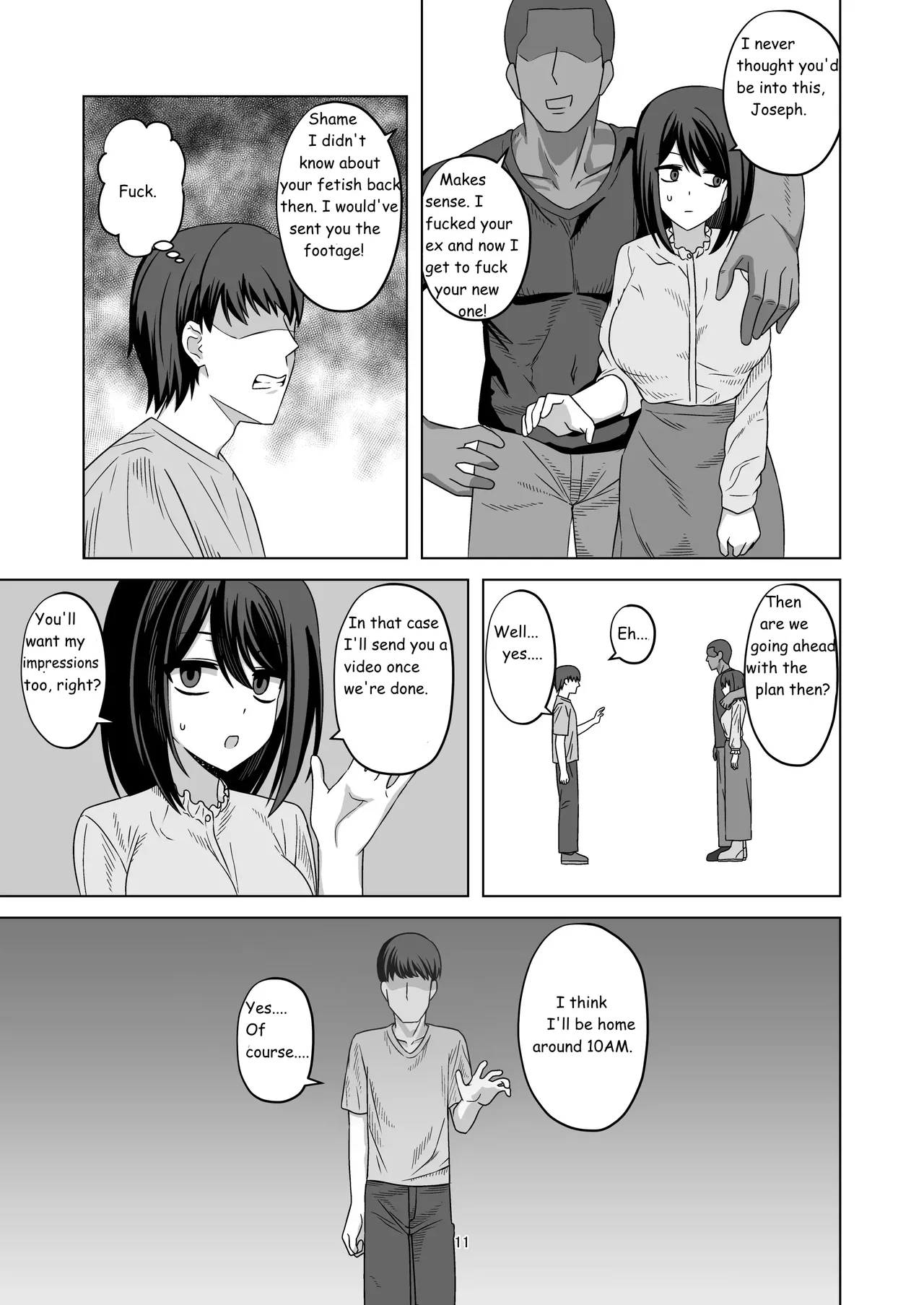 Expressionless Cuckolding with Netorase - Page 11