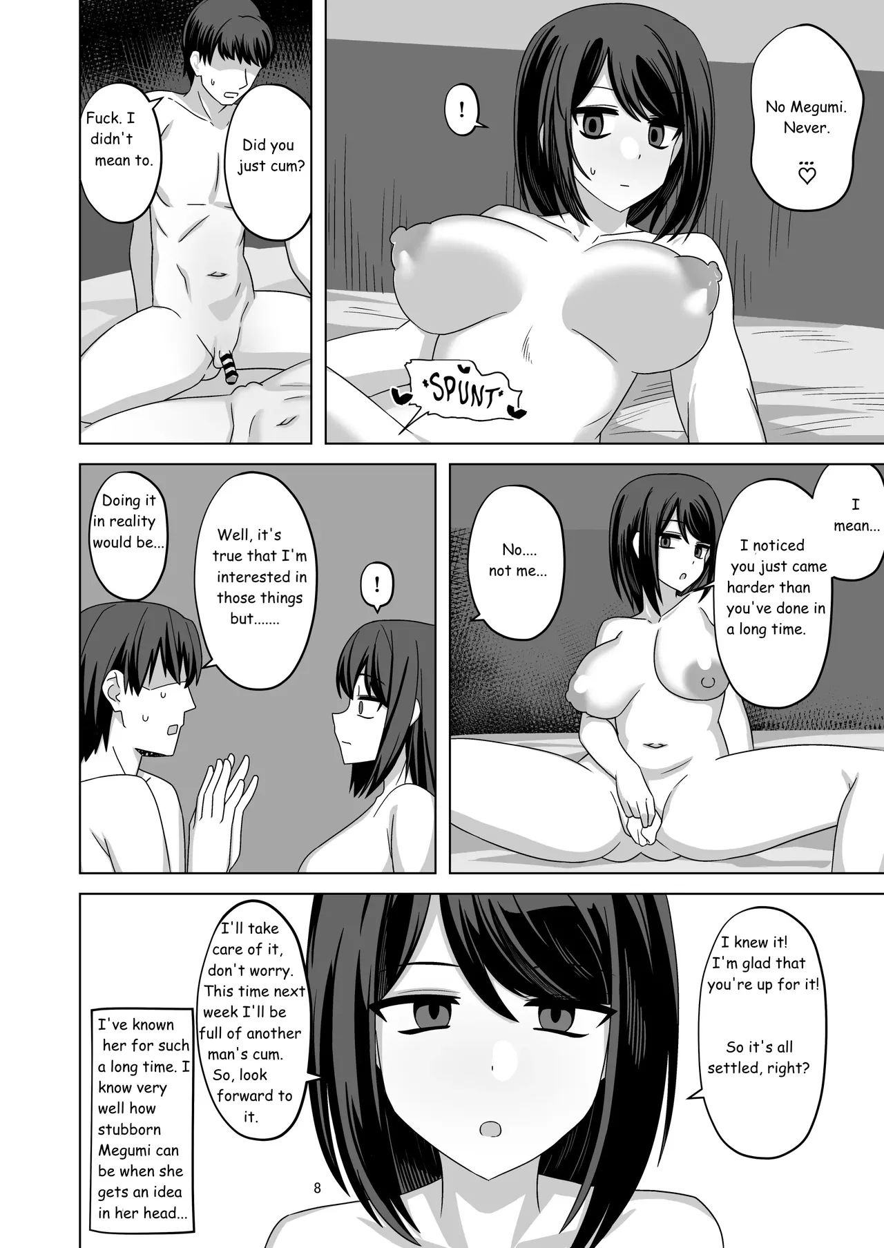 Expressionless Cuckolding with Netorase - Page 8