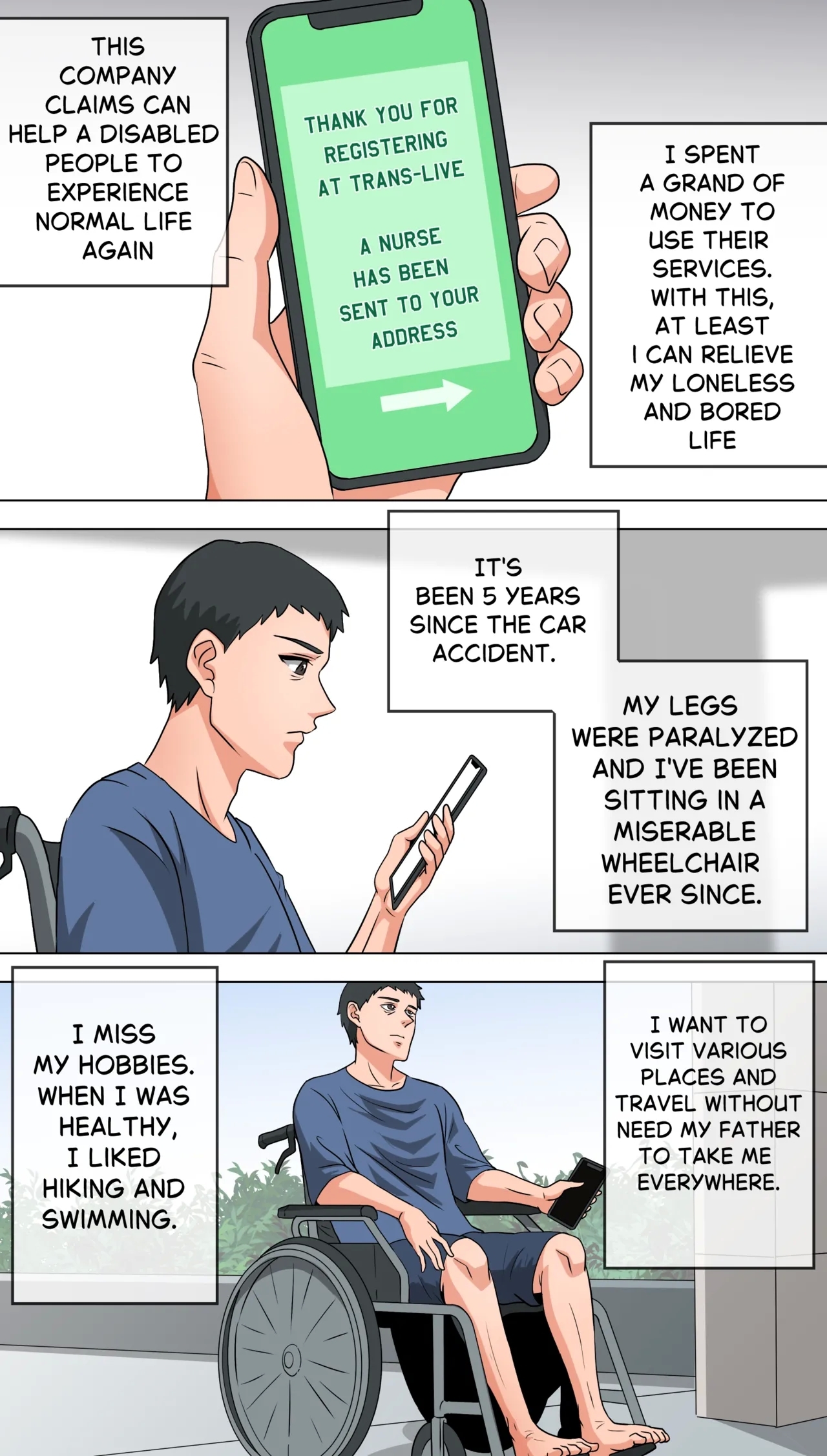 Walk with Nurse - Page 1