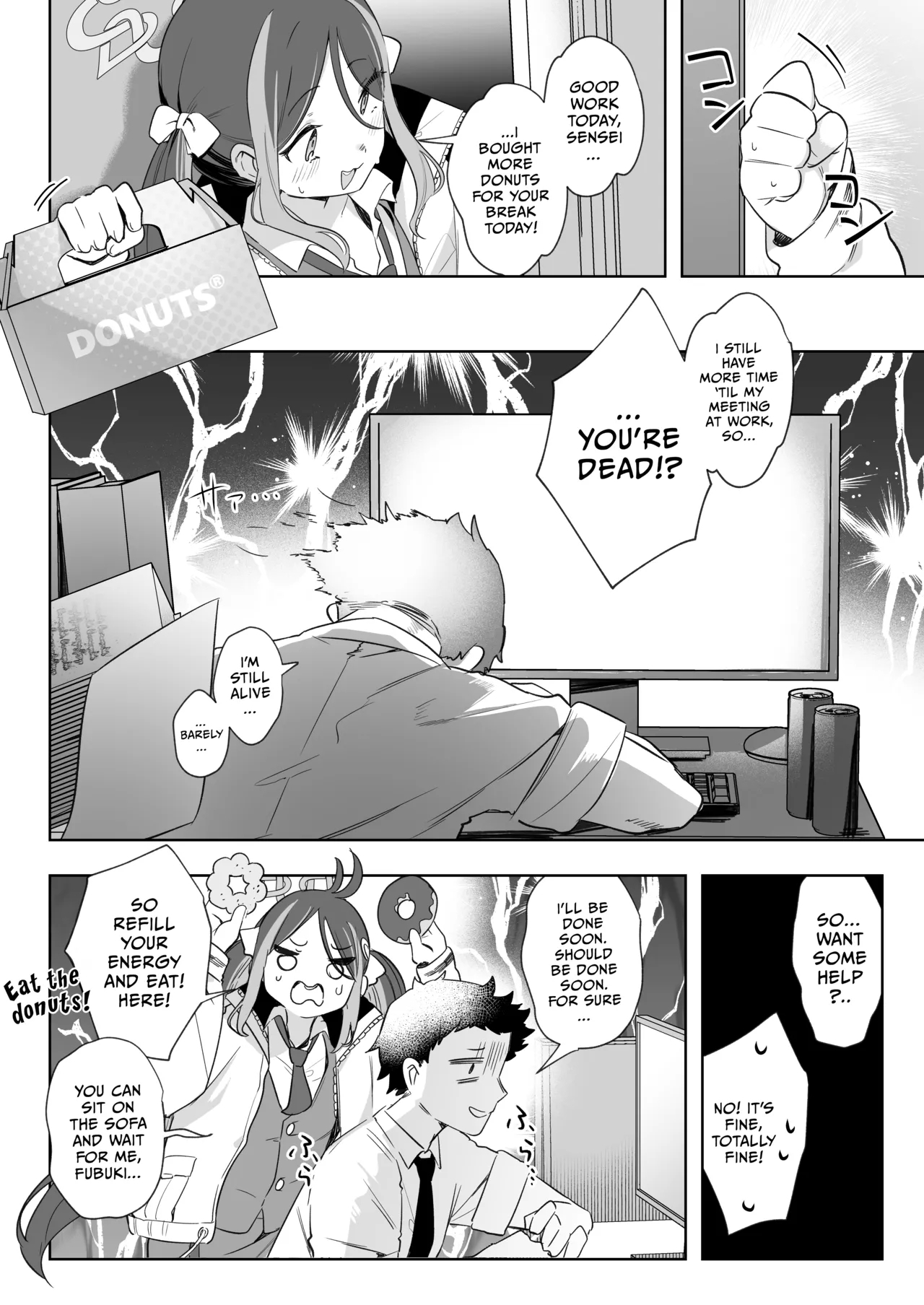Usobuki to Donuts o Motte | Hidden feelings and donuts - Page 11