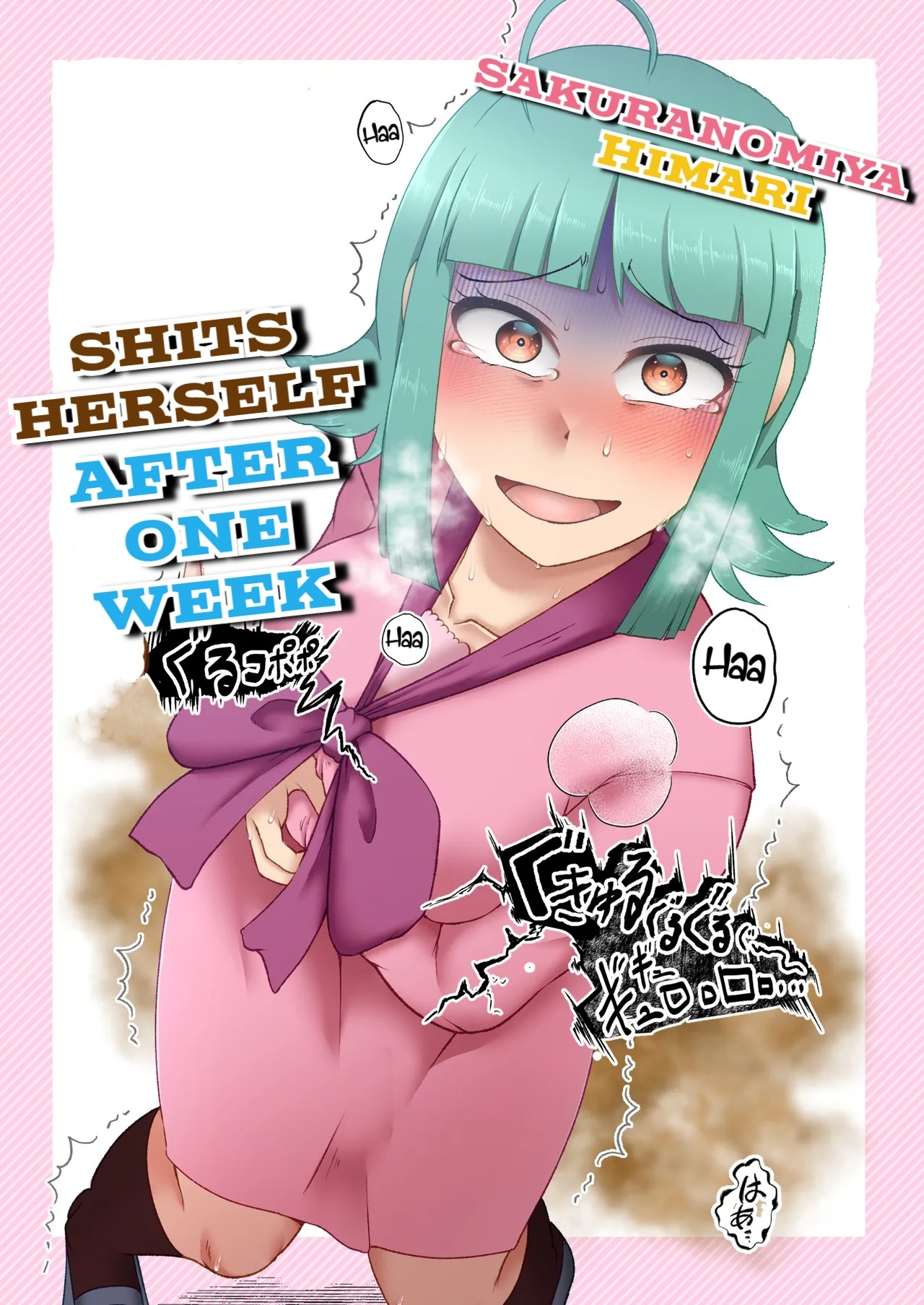 Sakuranomiya Himari wa Isshuukango ni Unchi Morasu - Page 1