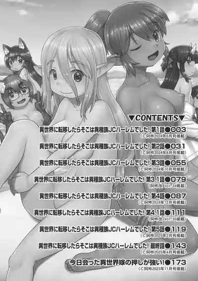 Isekainitenshitara Sokoha Ishuzoku JC Harem Deshita！ | 转移到异世界以后发现是异种族JC后宫！ 4
