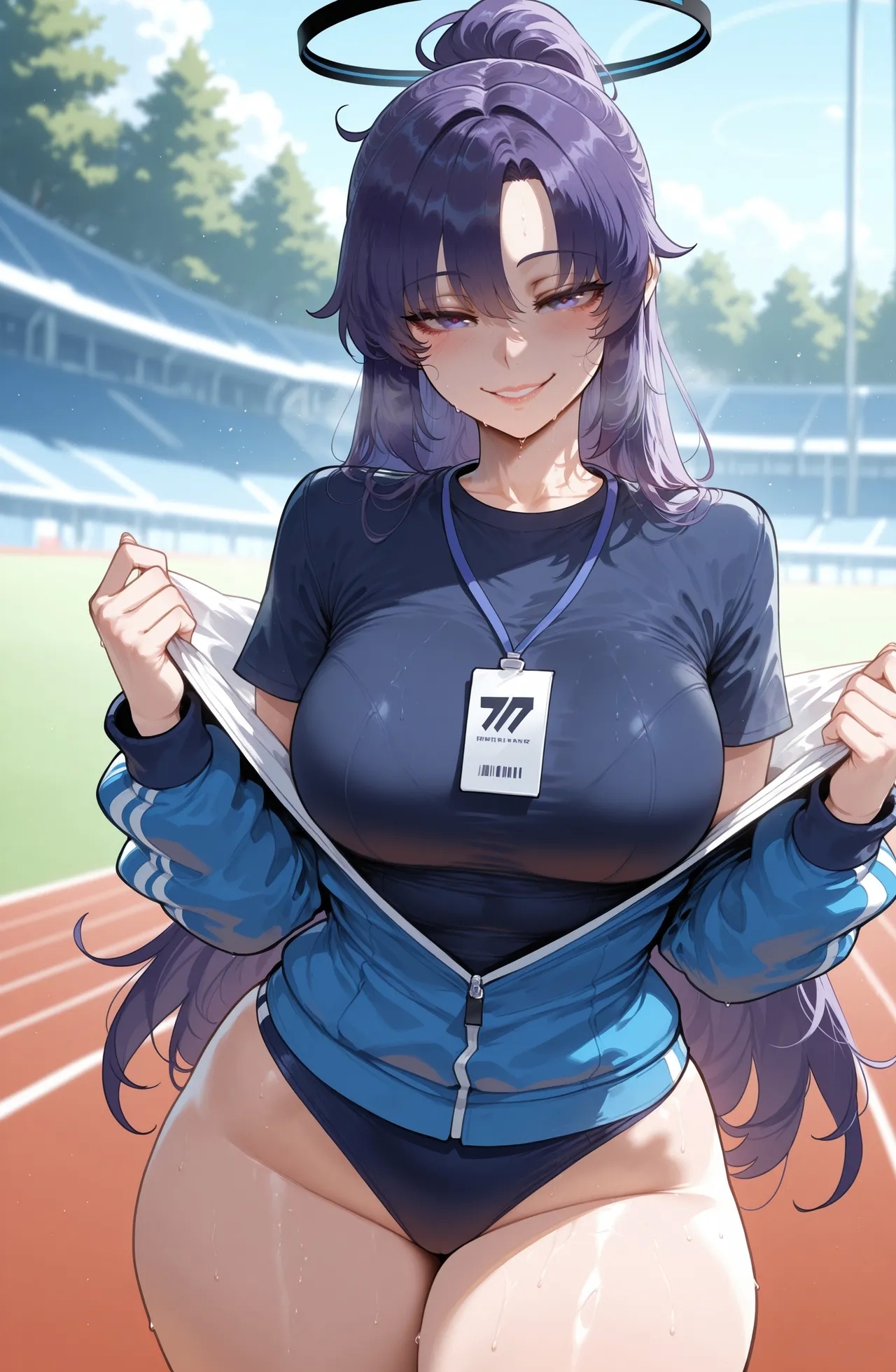 Hayase Yuuka: After Practice - Page 4