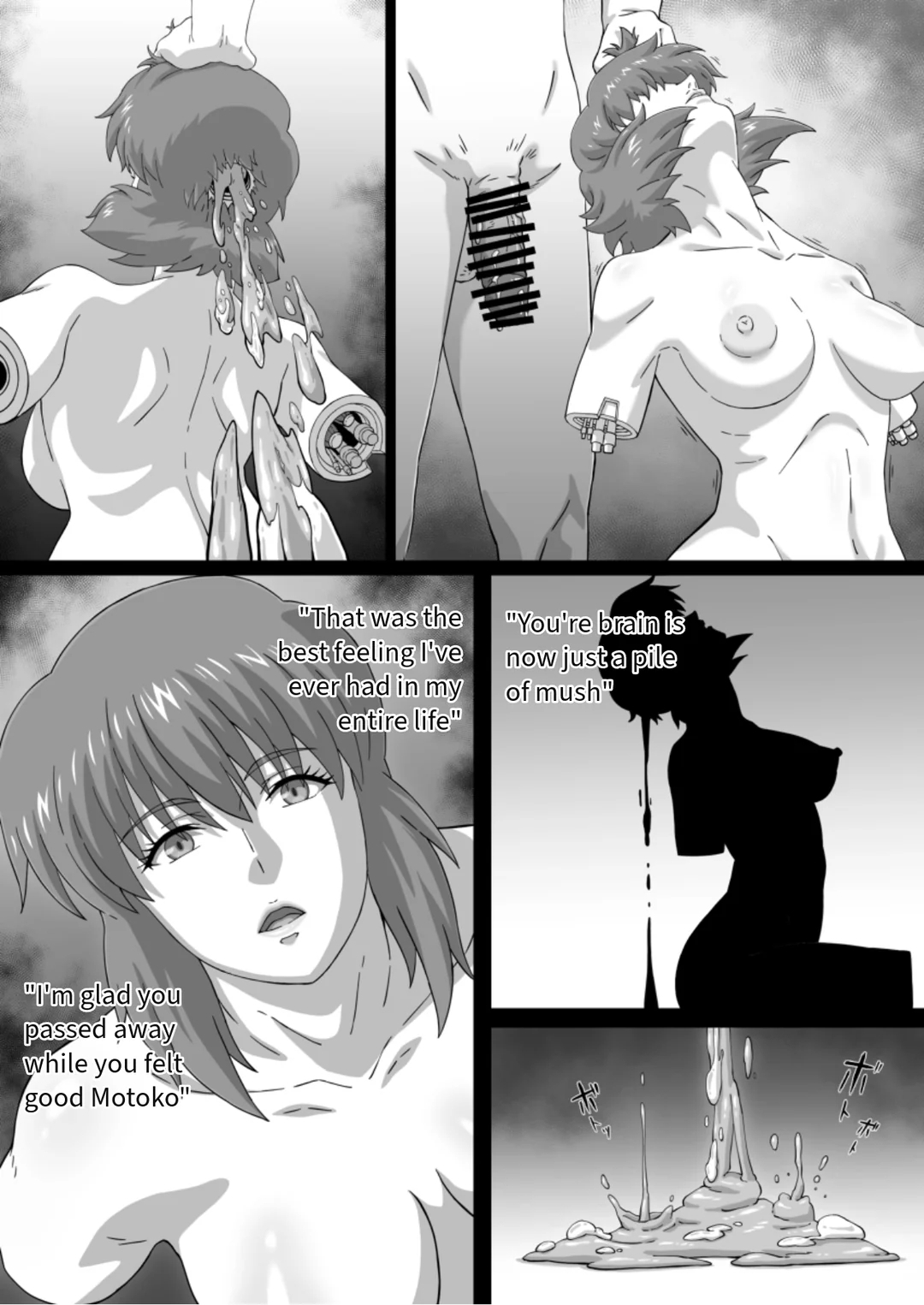 kuensan Motoko Brain Rape Ghost in the Shell:  English Translation from Reddit - Page 16