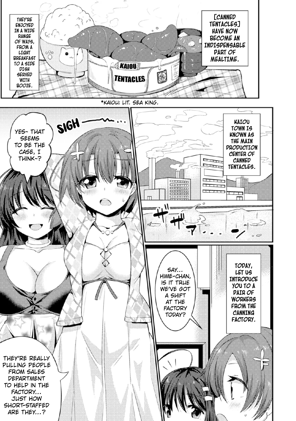 Tentacle Workers Wake Up Early in the Morning - Page 1