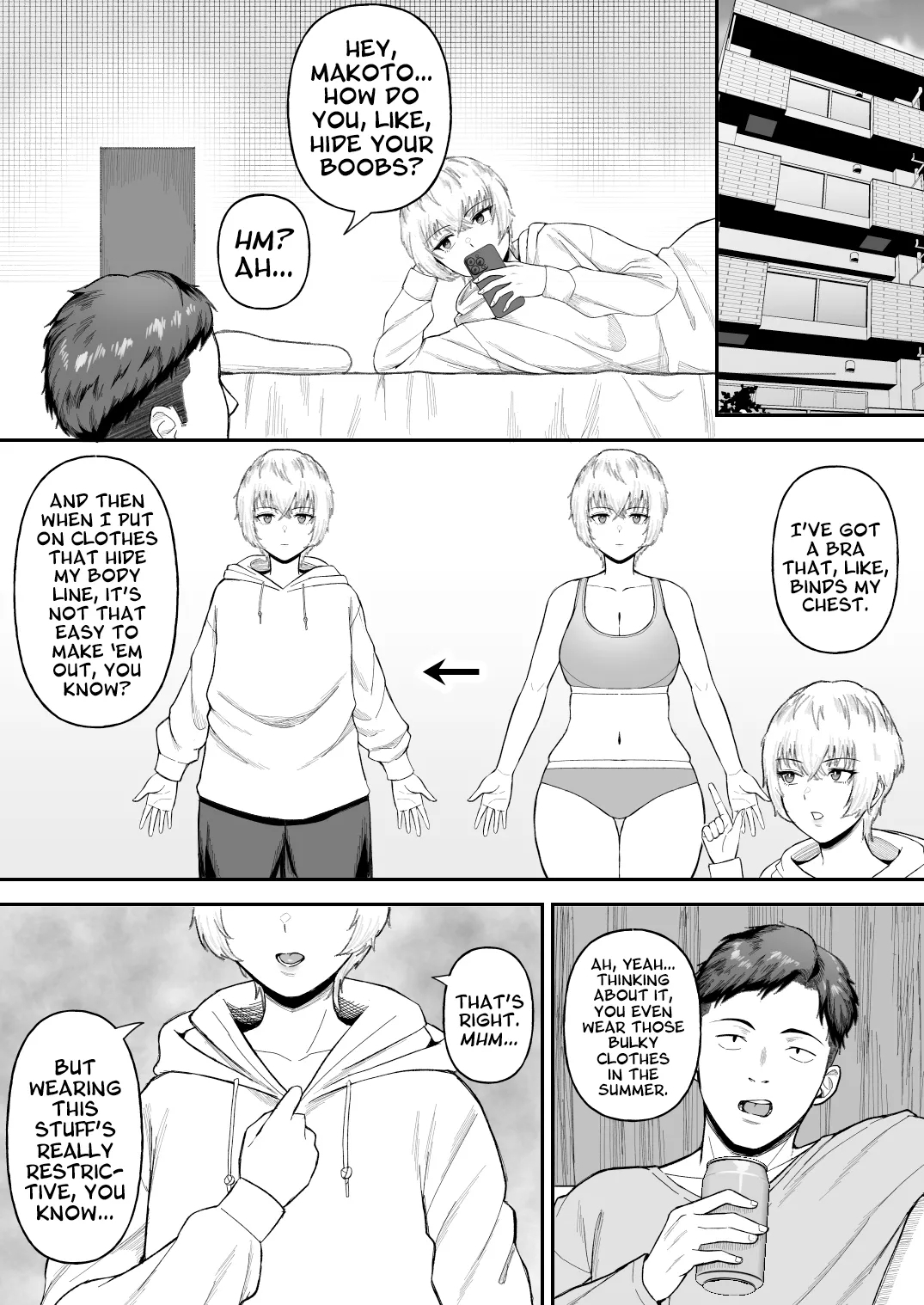 Shinyuu no Ikemen Danshi ga Jitsu wa Bakunyuu Joshi da to Hanmei shita Baai | I Found Out My Pretty Boy Friend Was Actually A Chick With Huge Tits! - Page 12