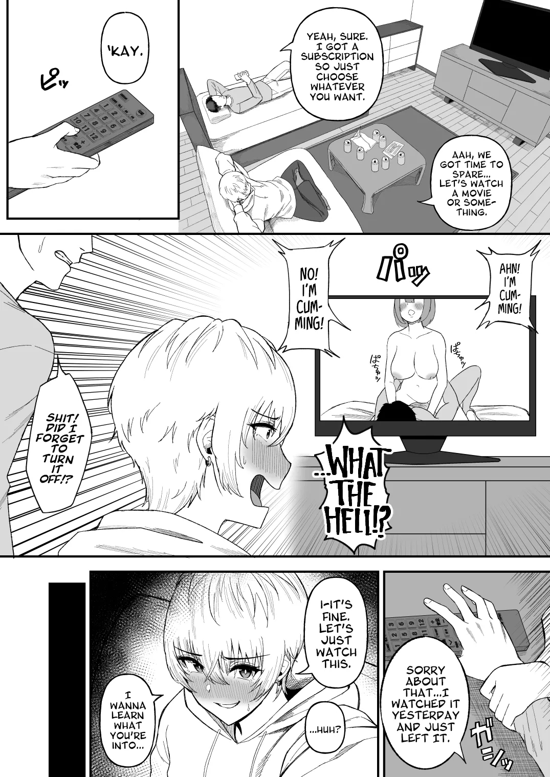 Shinyuu no Ikemen Danshi ga Jitsu wa Bakunyuu Joshi da to Hanmei shita Baai | I Found Out My Pretty Boy Friend Was Actually A Chick With Huge Tits! - Page 3