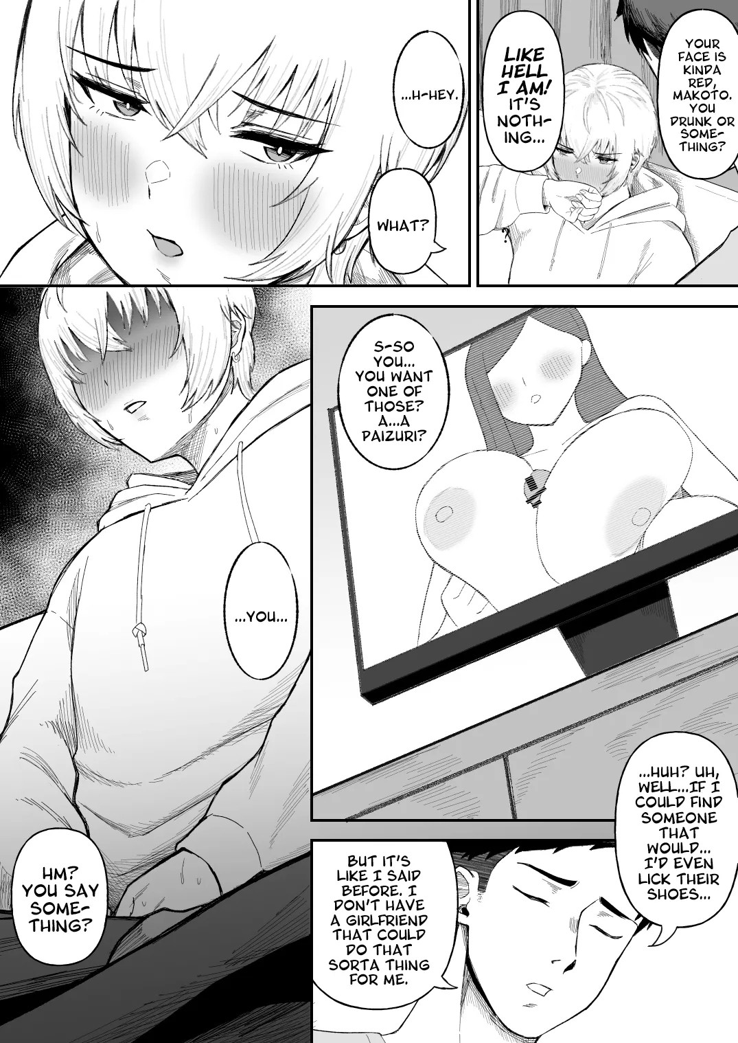 Shinyuu no Ikemen Danshi ga Jitsu wa Bakunyuu Joshi da to Hanmei shita Baai | I Found Out My Pretty Boy Friend Was Actually A Chick With Huge Tits! - Page 5