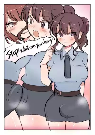 Become a police beauty / 化身美女交警 6