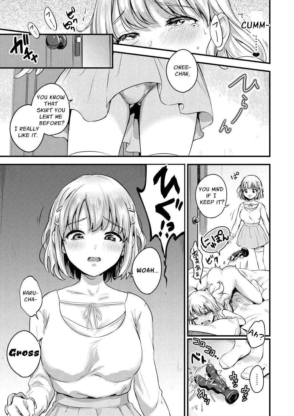 Sashitsu Sasaretsu Futanari Shimai | Dickchick Sisters - Page 7