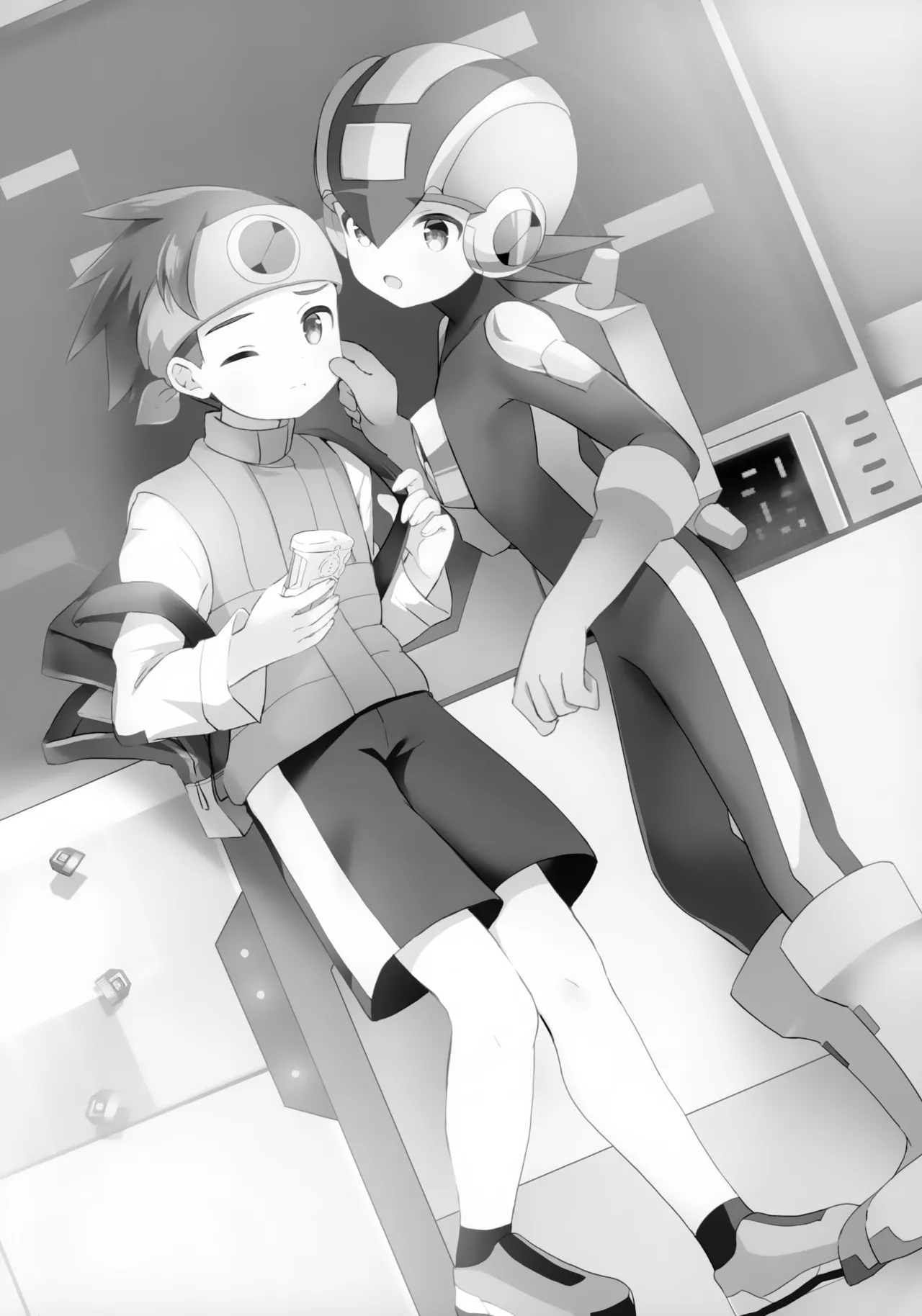 [シルバーキャンディ (としみ)] 放課後コピーロイド (ロックマン エグゼ) - Hentaiaz.com - 3