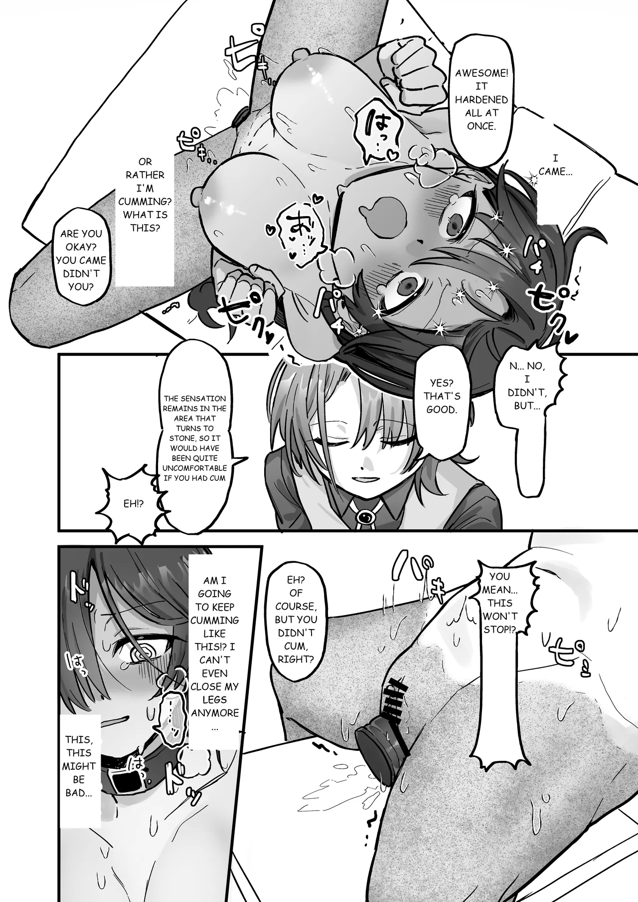 Shinjin Kenshuu de Kairaku Sekika Zeme... desu ka!? | Pleasure Petrification Torture During New Employee Training...!? - Page 15