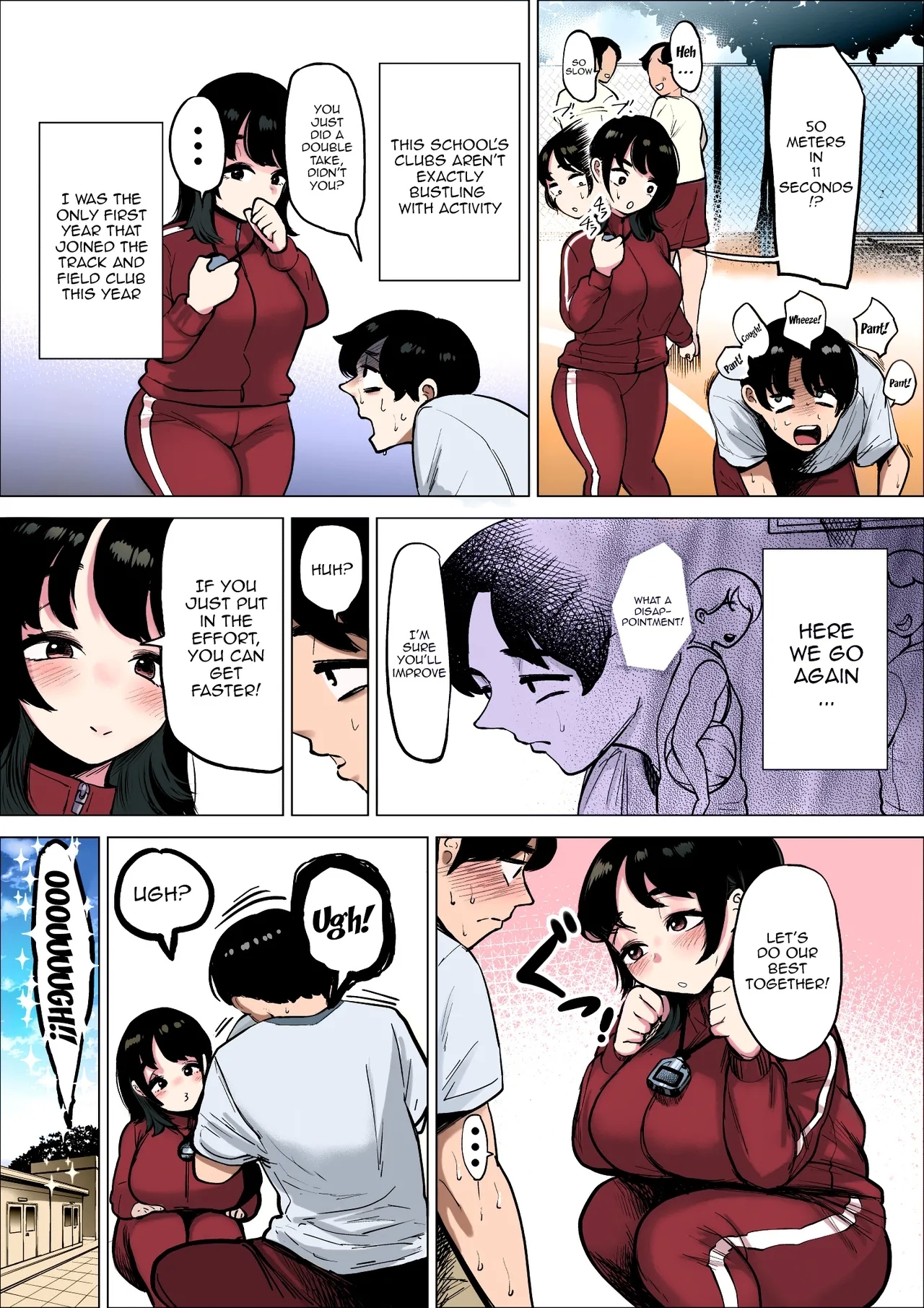 Hayaku Hashiru Tame nara Nandemo Shite Kureru Rikujoubu no Manager | The Track And Field Club Manager Lets Me Do Whatever I Want To Her If It Makes Me Run Faster - Page 5